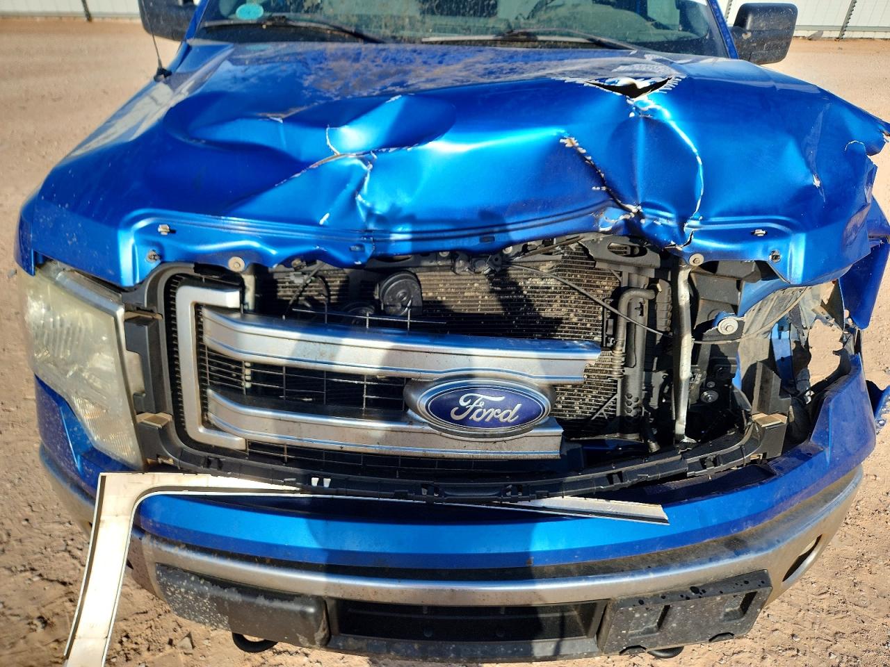 2014 Ford F150 Supercrew Blue vin: 1FTFW1ET1EFC98662