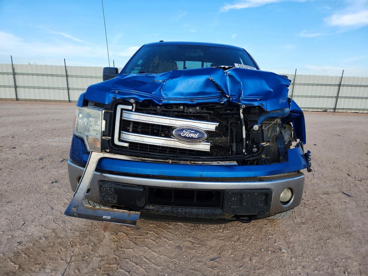 2014 Ford F150 Supercrew Blue vin: 1FTFW1ET1EFC98662