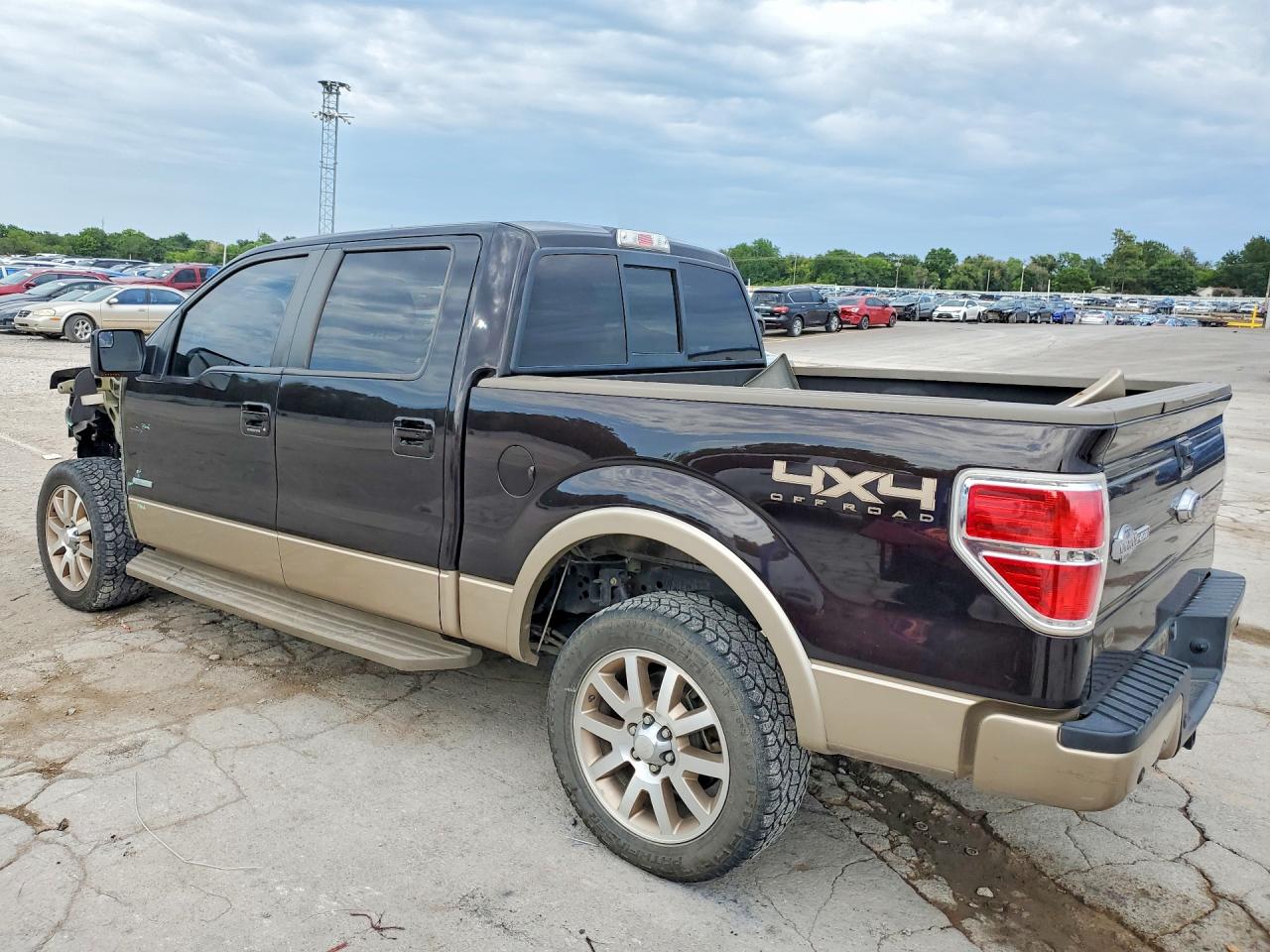 2014 Ford F150 Supercrew Двухцветный vin: 1FTFW1ET1EKD31747