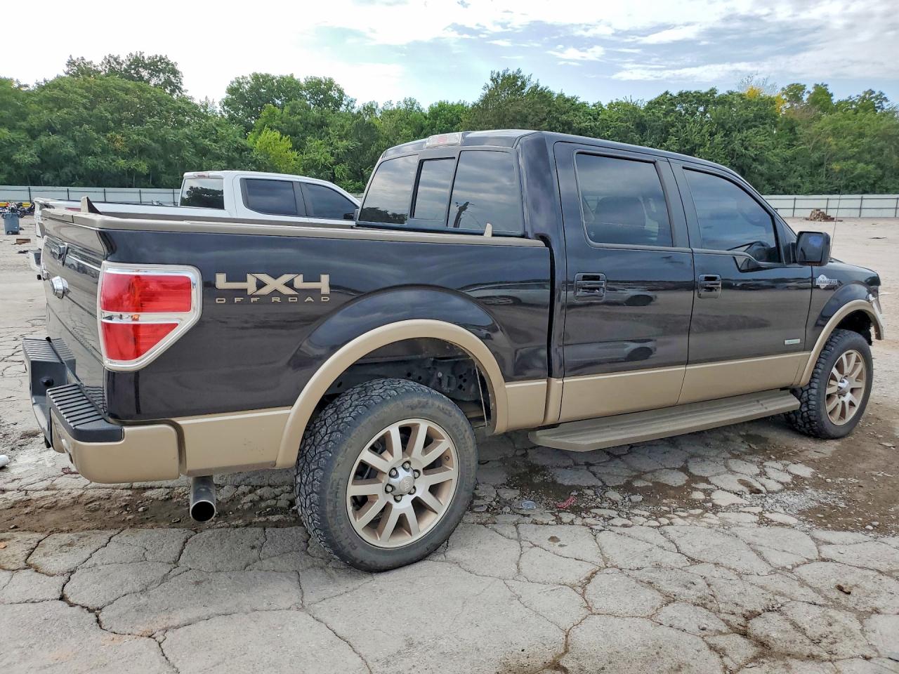 2014 Ford F150 Supercrew Двухцветный vin: 1FTFW1ET1EKD31747