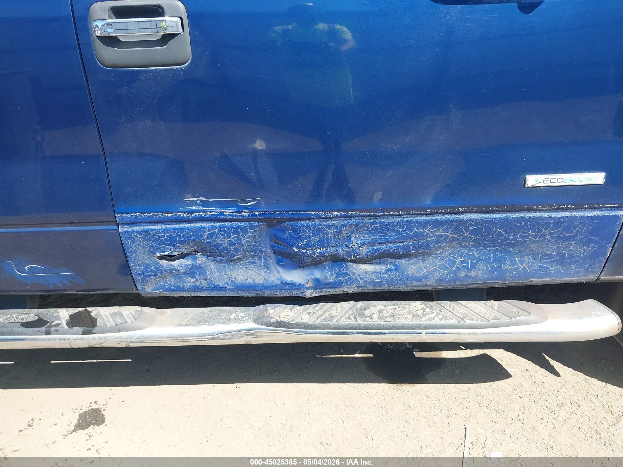 2011 Ford F-150 Xlt Blue vin: 1FTFW1ET2BFA52800