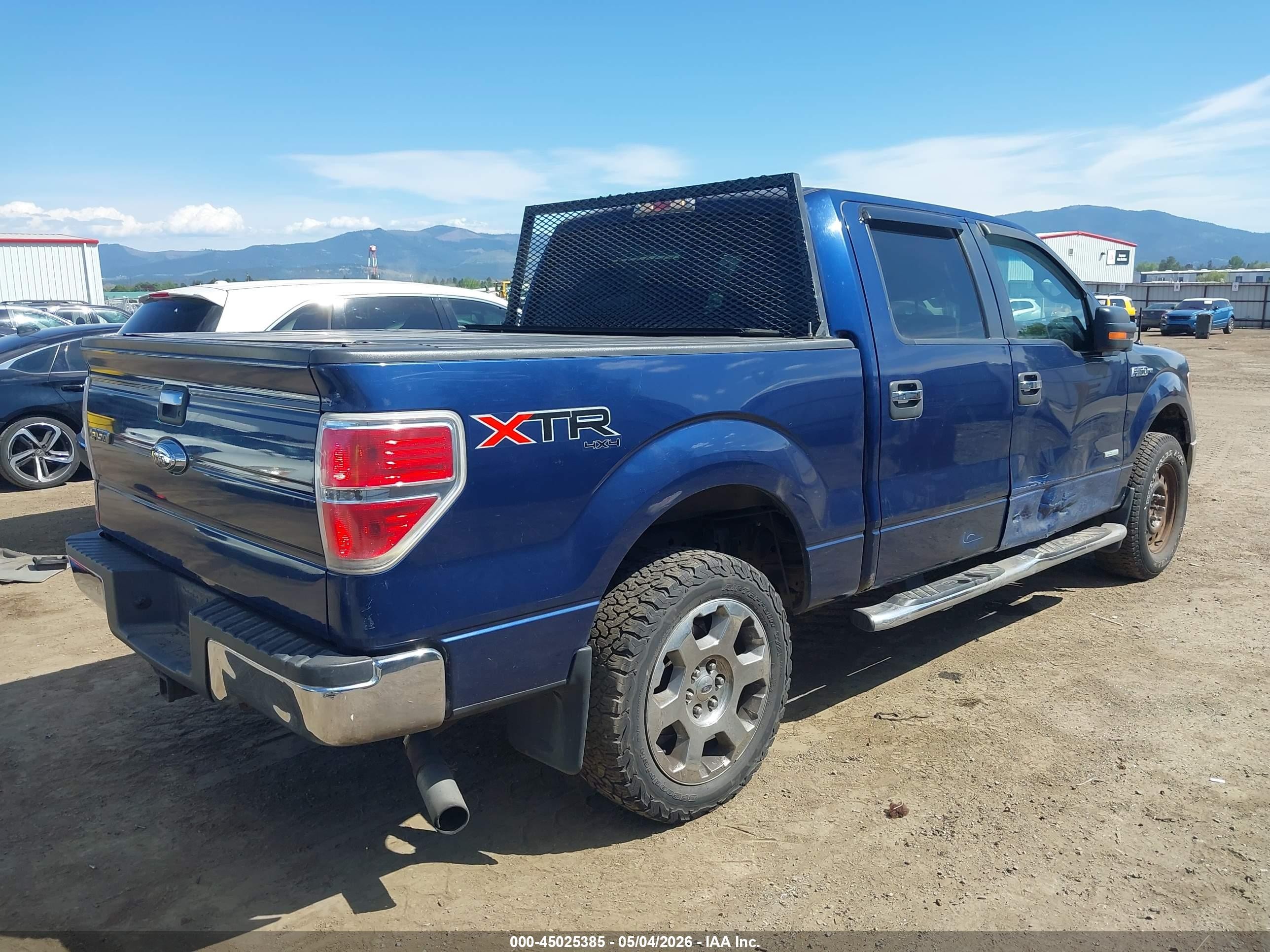 2011 Ford F-150 Xlt Blue vin: 1FTFW1ET2BFA52800