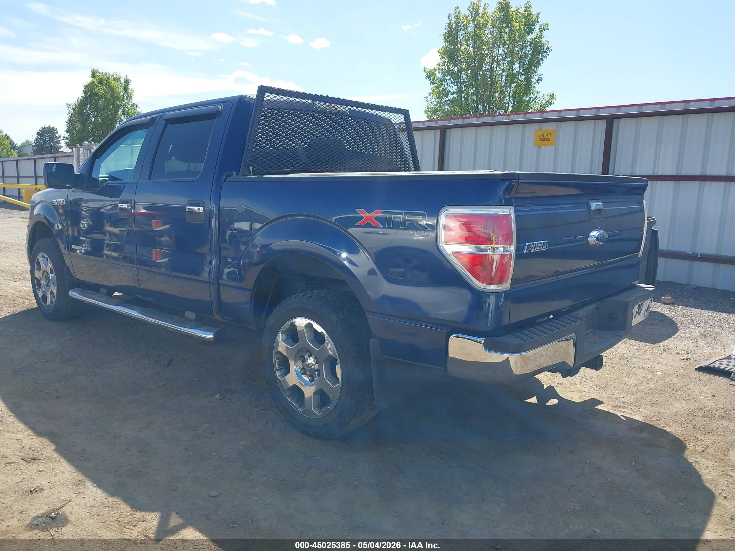 2011 Ford F-150 Xlt Blue vin: 1FTFW1ET2BFA52800