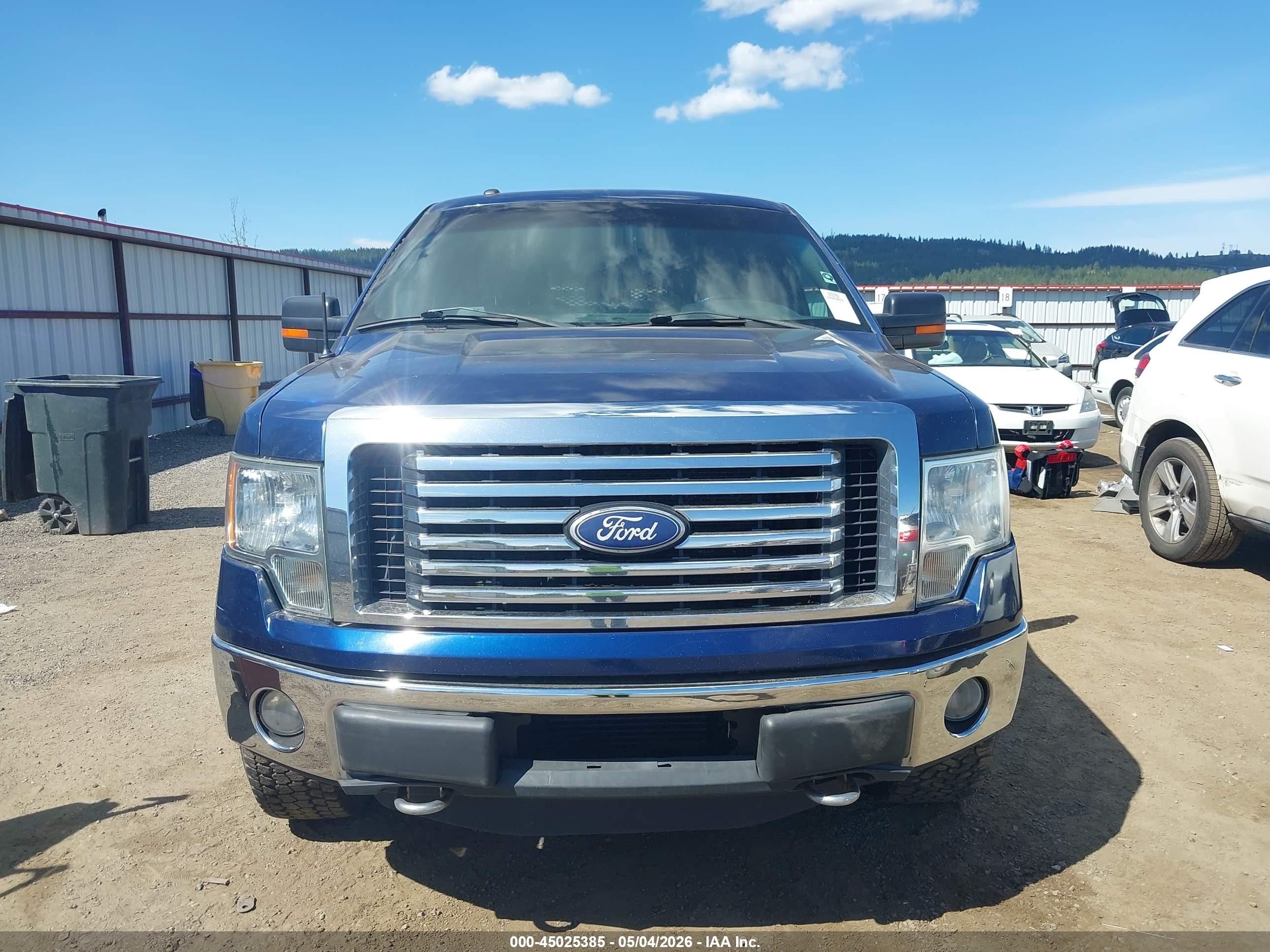 2011 Ford F-150 Xlt Blue vin: 1FTFW1ET2BFA52800