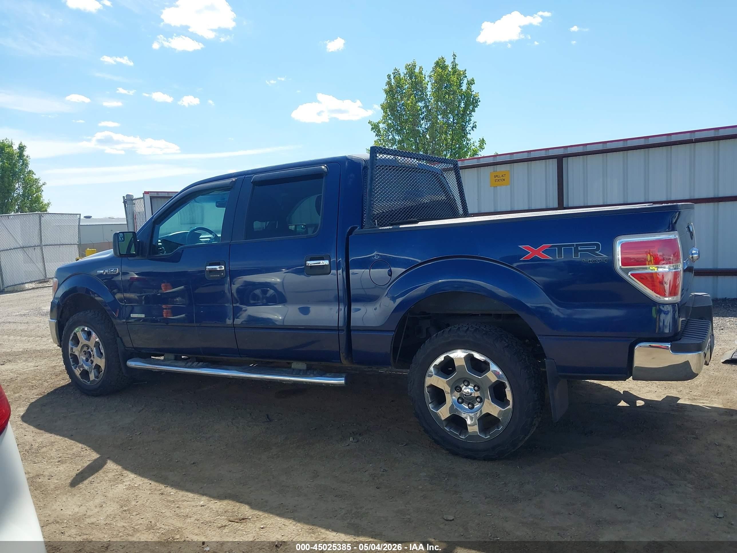 2011 Ford F-150 Xlt Blue vin: 1FTFW1ET2BFA52800