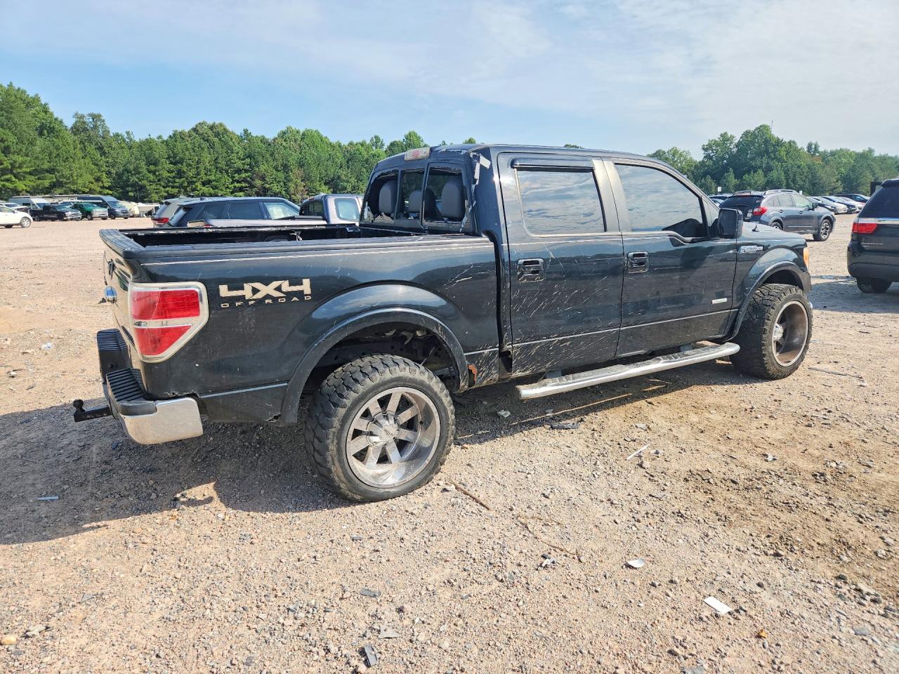 2011 Ford F150 Supercrew Black vin: 1FTFW1ET2BFB27835