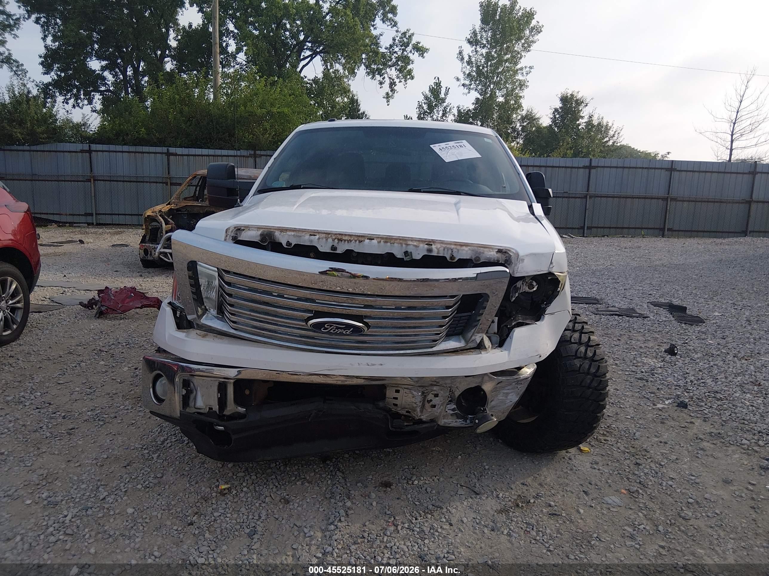 2011 Ford F-150 Fx4/king Ranch/lariat/platinum/xlt Белый vin: 1FTFW1ET2BFB34851