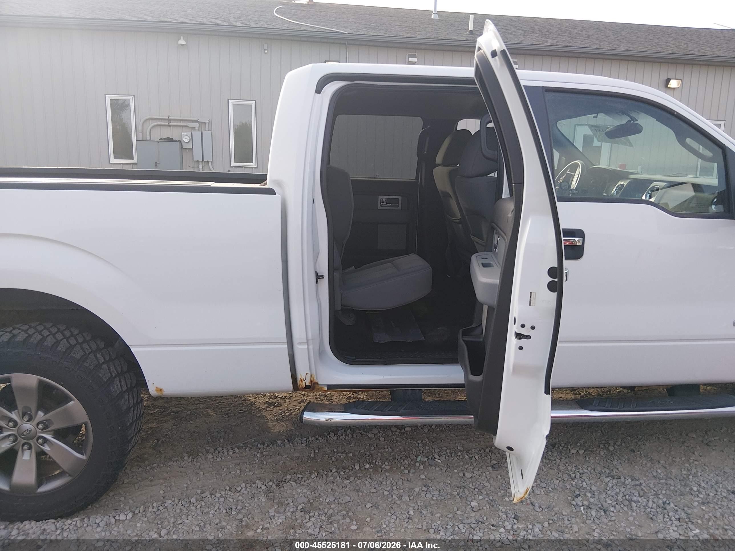 2011 Ford F-150 Fx4/king Ranch/lariat/platinum/xlt Белый vin: 1FTFW1ET2BFB34851