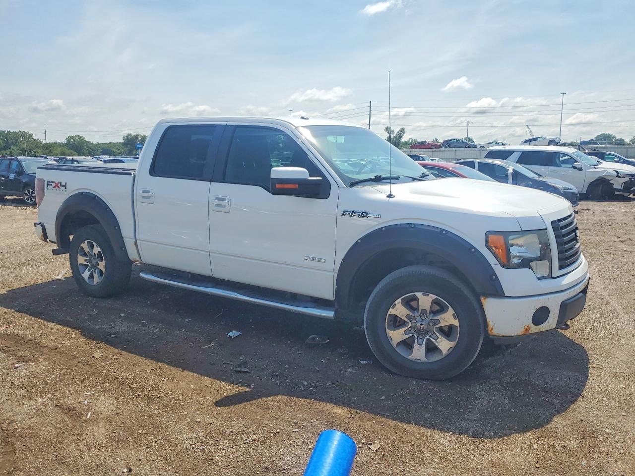 2011 Ford F150 Supercrew White vin: 1FTFW1ET2BFB64691