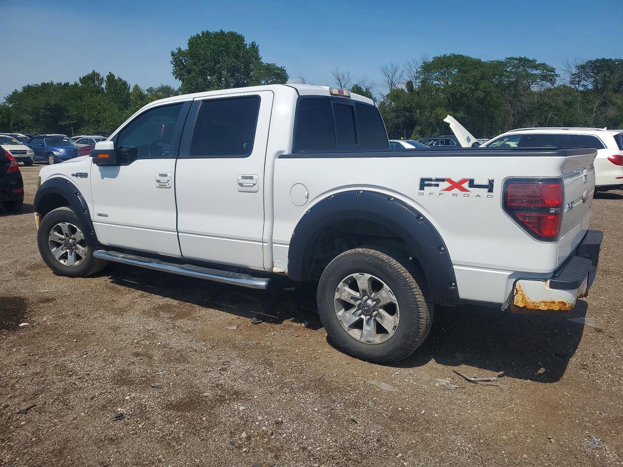 2011 Ford F150 Supercrew White vin: 1FTFW1ET2BFB64691