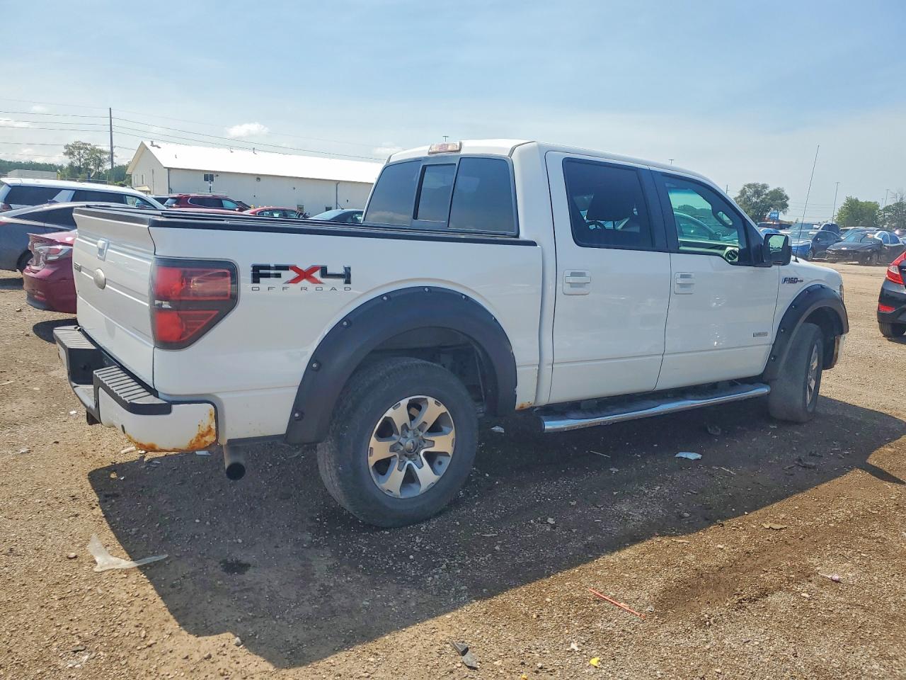 2011 Ford F150 Supercrew White vin: 1FTFW1ET2BFB64691