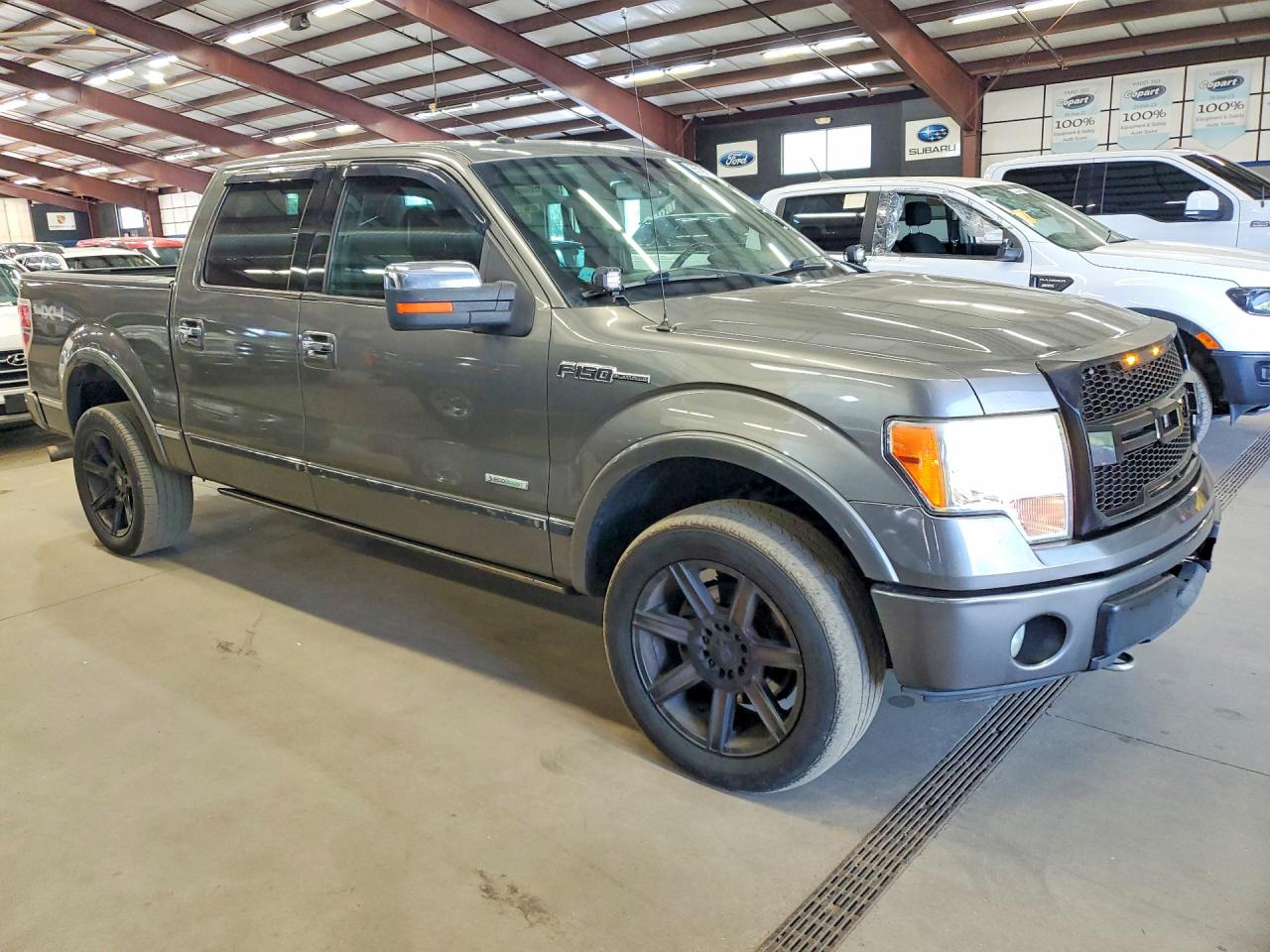 2011 Ford F150 Supercrew Gray vin: 1FTFW1ET2BFB74623