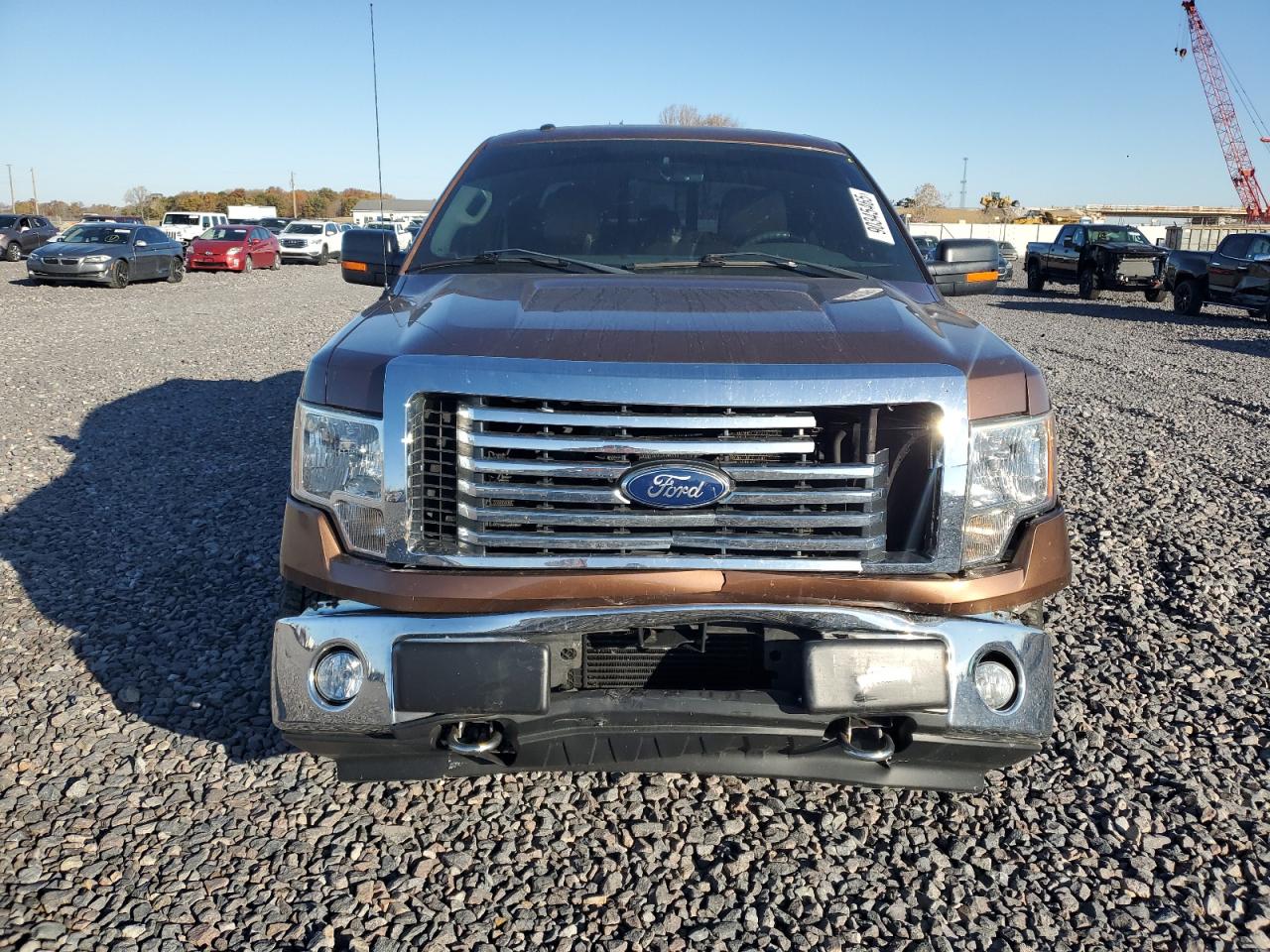 2011 Ford F150 Supercrew Brown vin: 1FTFW1ET2BFC88265