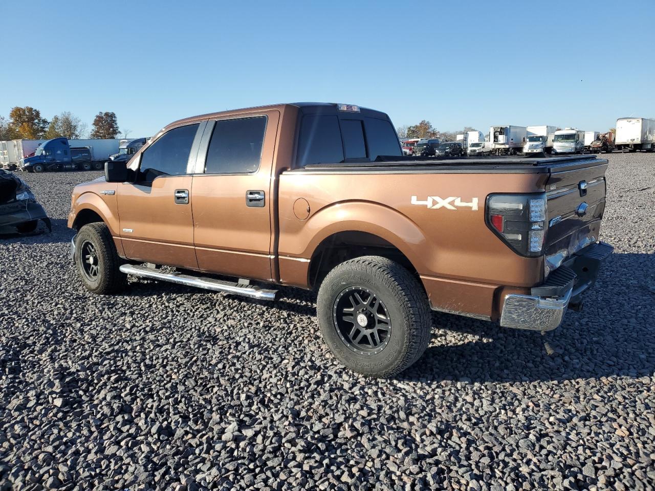 2011 Ford F150 Supercrew Brown vin: 1FTFW1ET2BFC88265