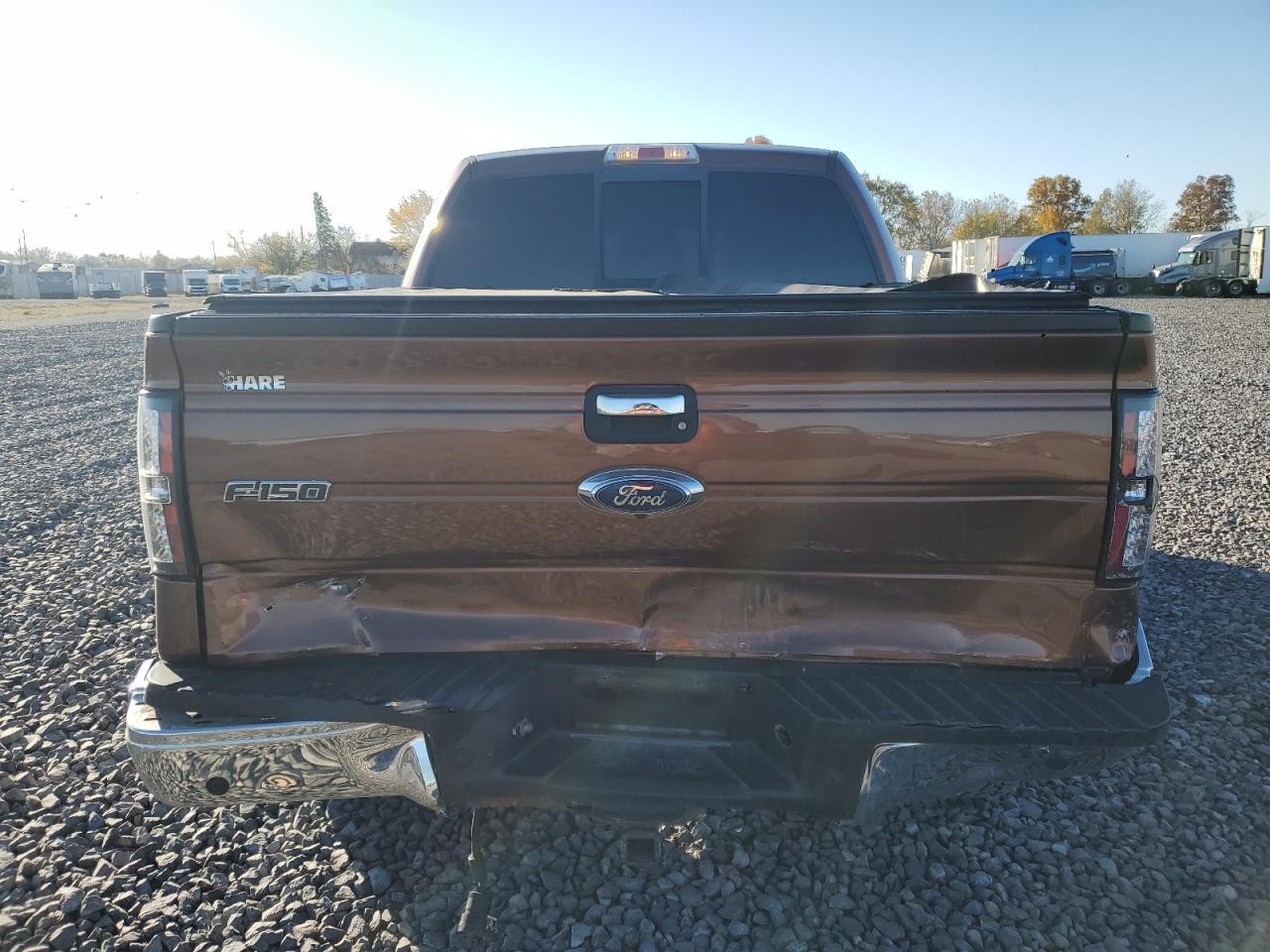 2011 Ford F150 Supercrew Brown vin: 1FTFW1ET2BFC88265