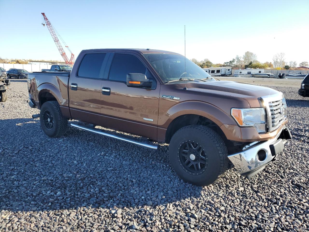2011 Ford F150 Supercrew Brown vin: 1FTFW1ET2BFC88265