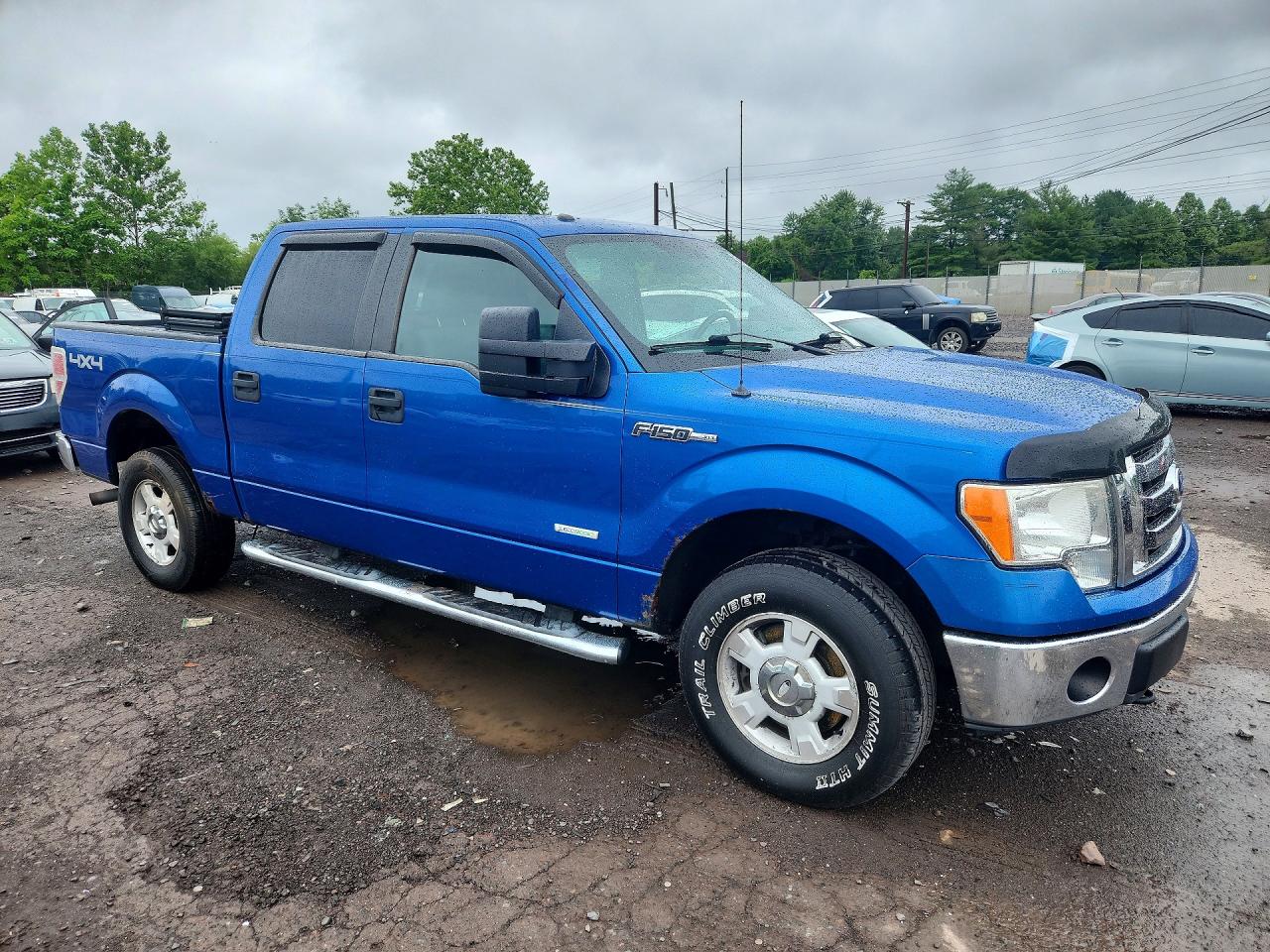 2011 Ford F150 Supercrew Blue vin: 1FTFW1ET2BFD05338