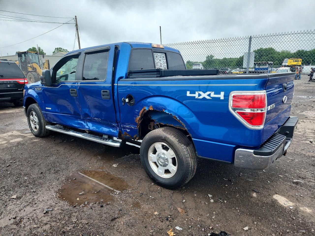 2011 Ford F150 Supercrew Blue vin: 1FTFW1ET2BFD05338