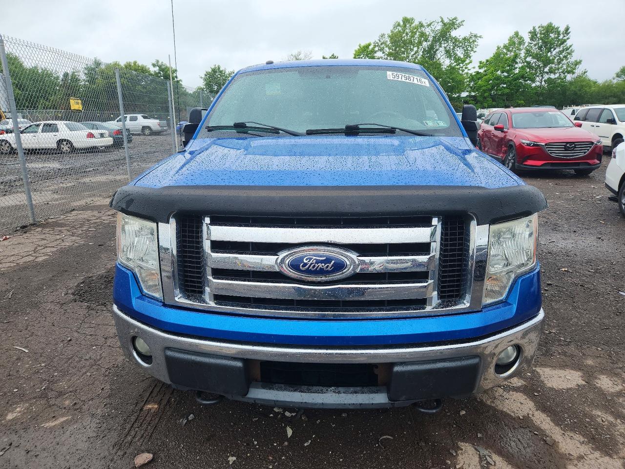 2011 Ford F150 Supercrew Blue vin: 1FTFW1ET2BFD05338