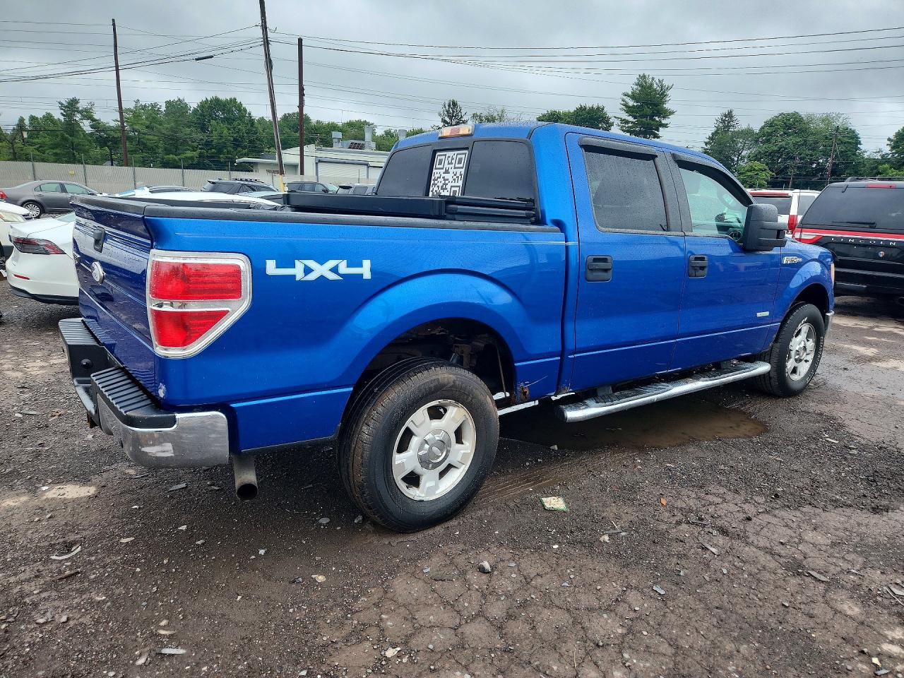 2011 Ford F150 Supercrew Blue vin: 1FTFW1ET2BFD05338