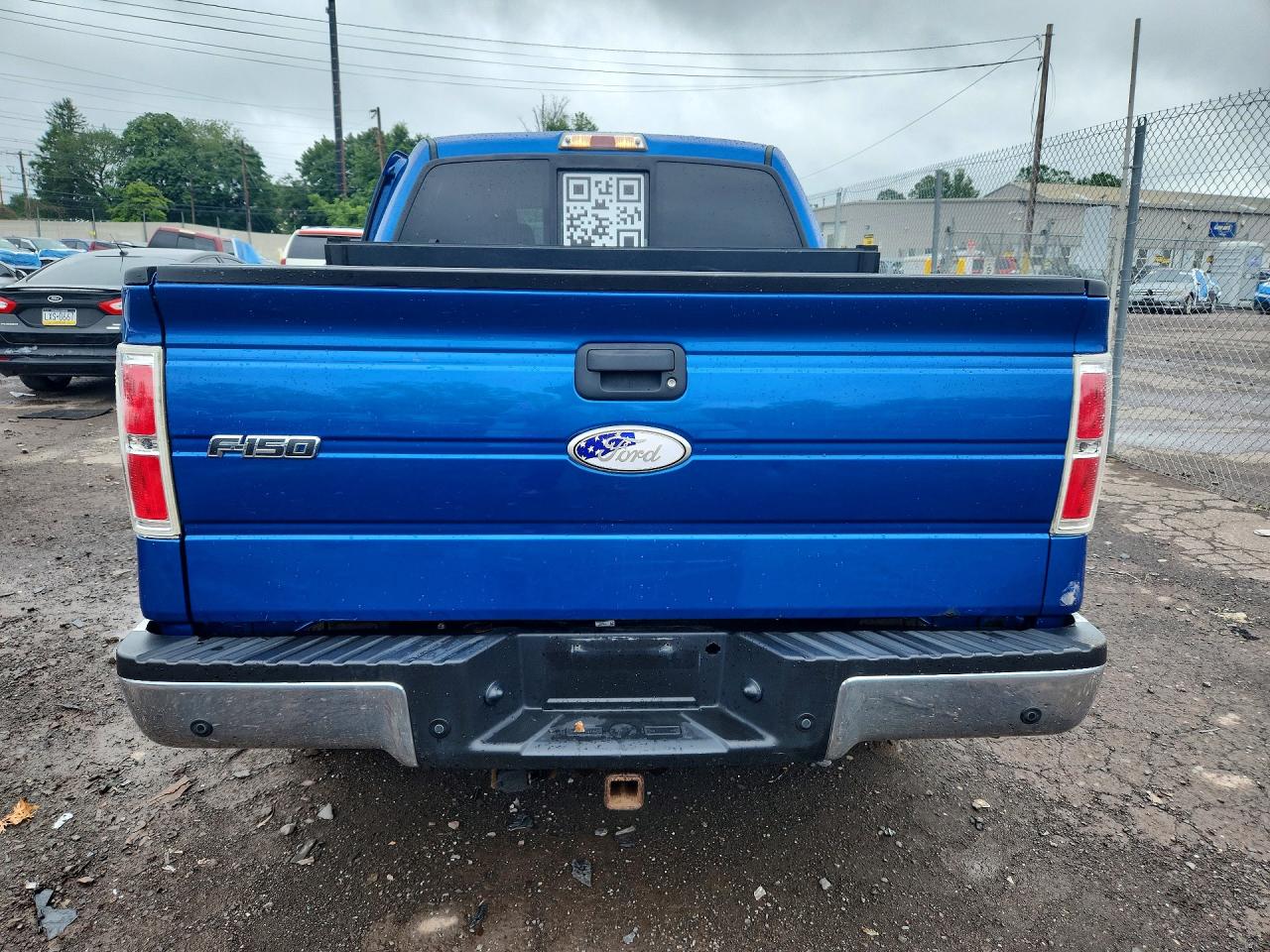 2011 Ford F150 Supercrew Blue vin: 1FTFW1ET2BFD05338