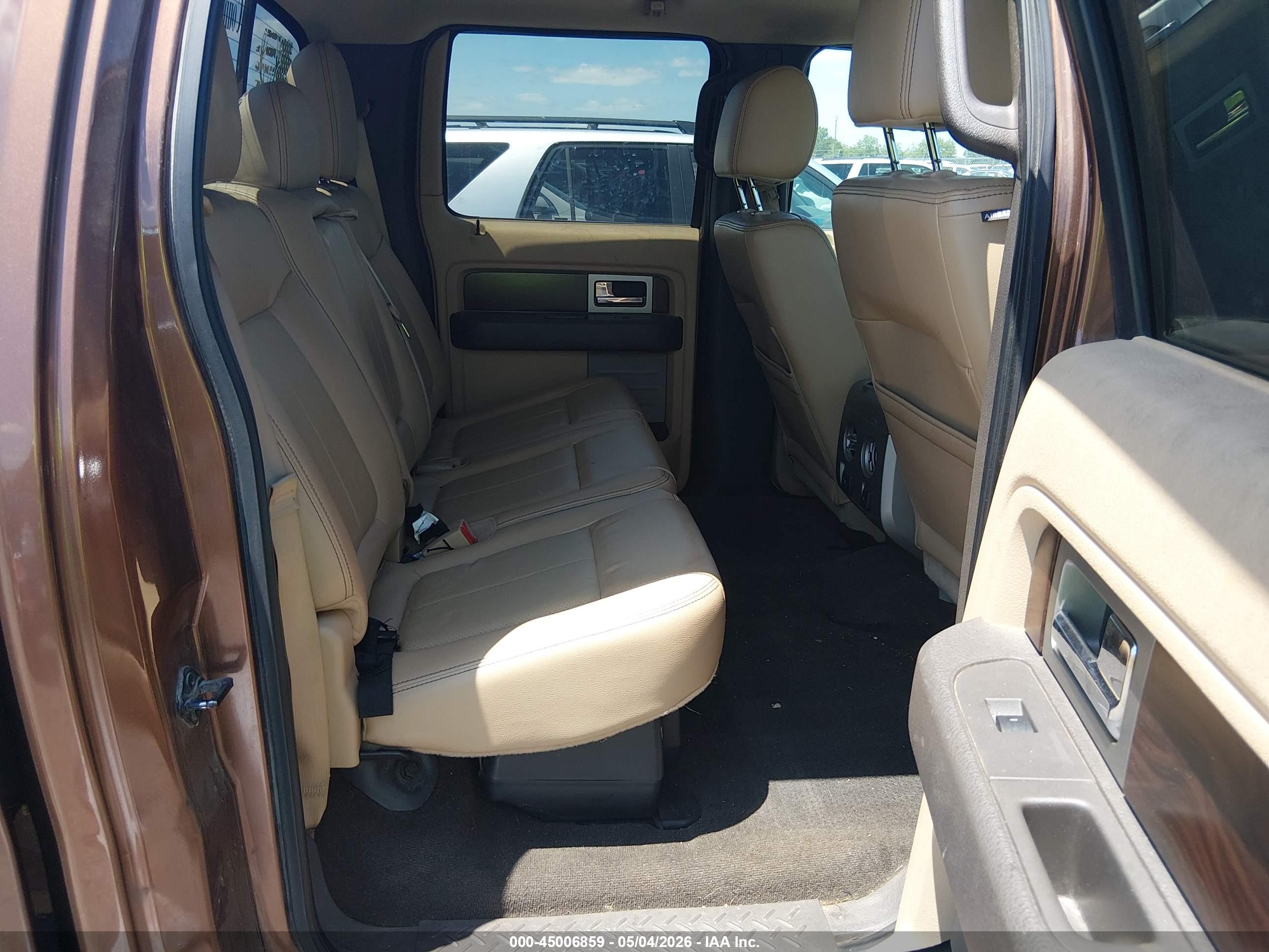 2012 Ford F-150 Fx4/king Ranch/lariat/platinum/xl/xlt Brown vin: 1FTFW1ET2CFA19734