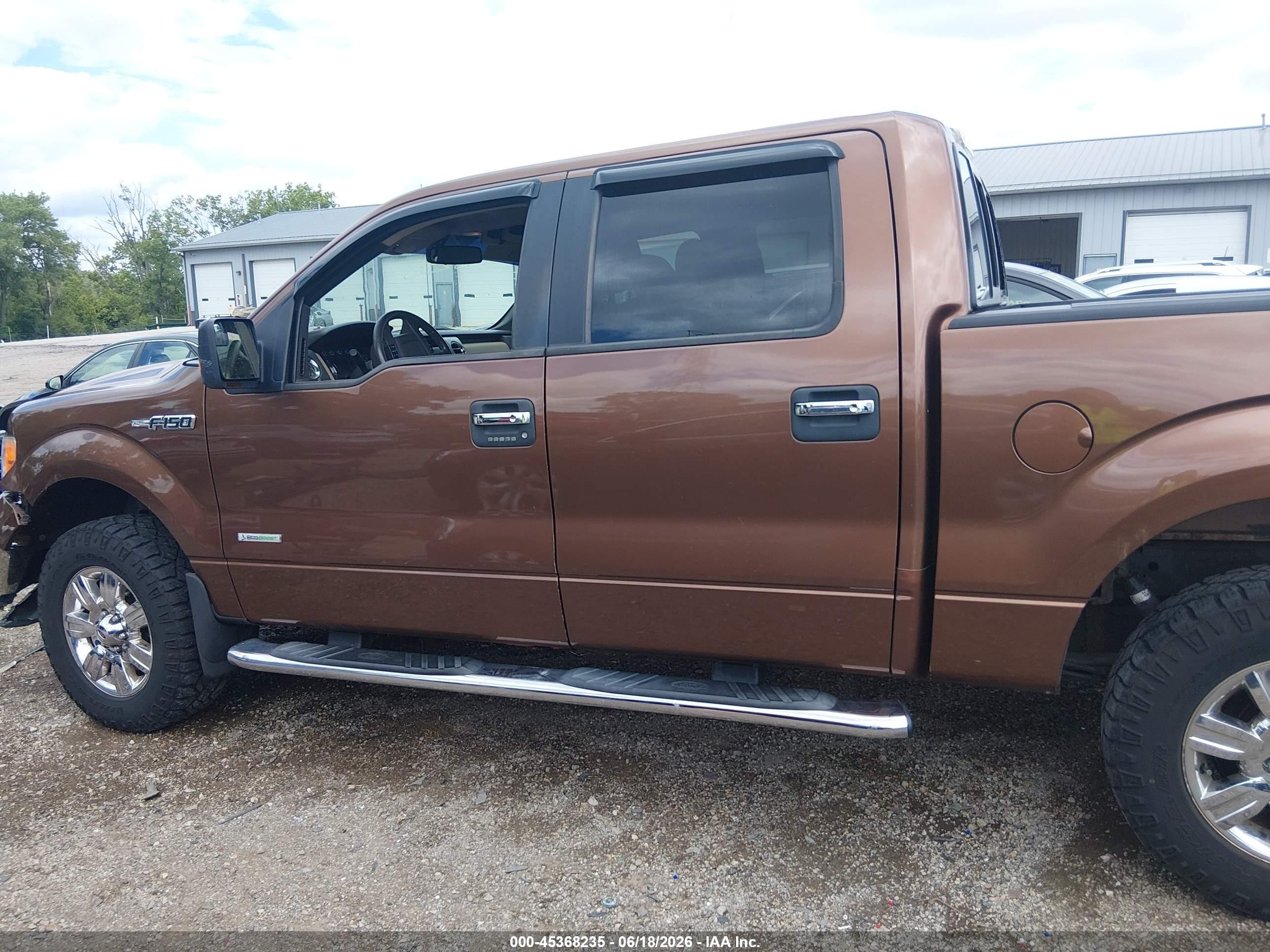 2012 Ford F-150 Xlt Brown vin: 1FTFW1ET2CFA38638