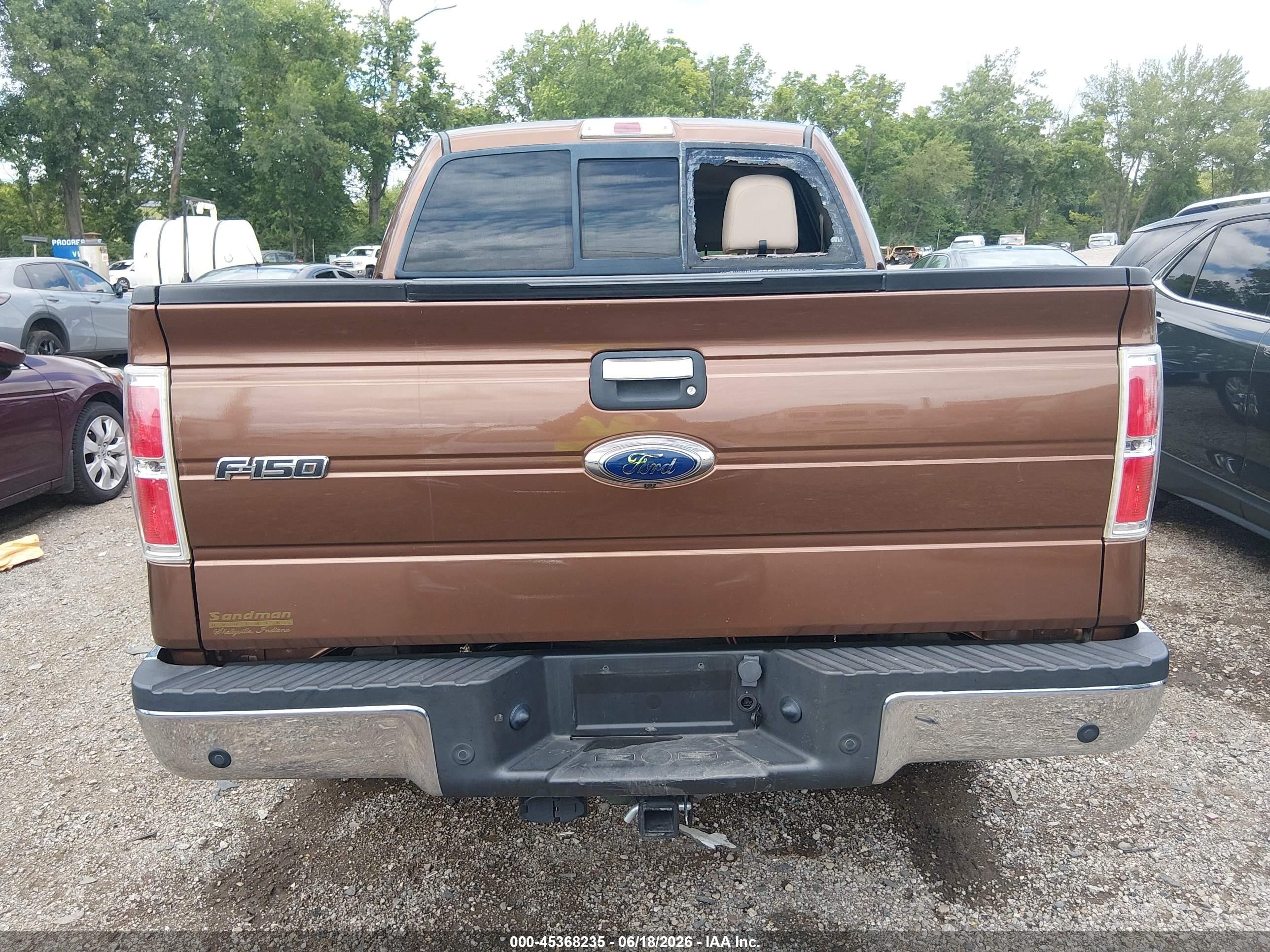 2012 Ford F-150 Xlt Brown vin: 1FTFW1ET2CFA38638