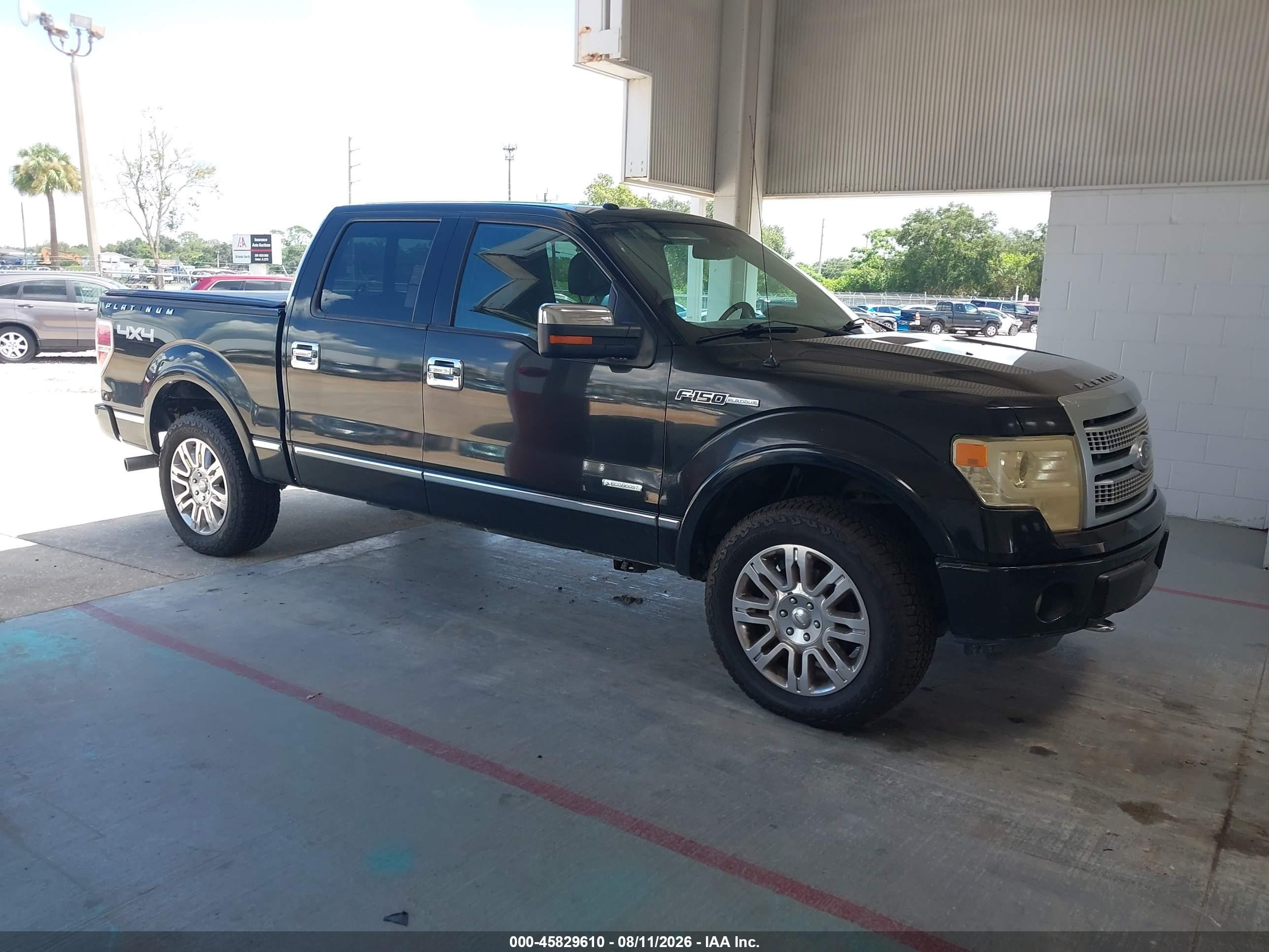 2012 Ford F-150 Platinum Black vin: 1FTFW1ET2CFA81733