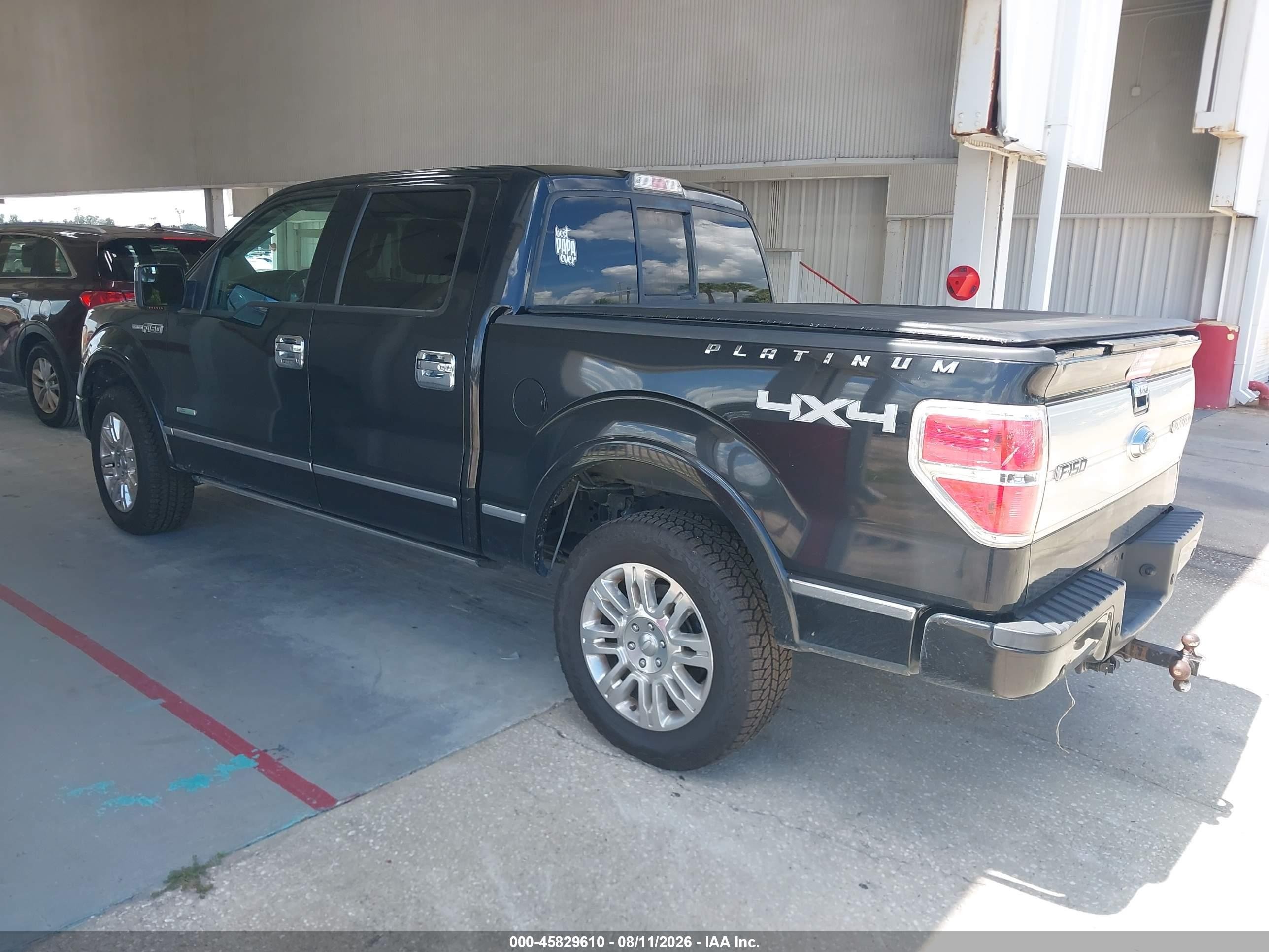 2012 Ford F-150 Platinum Black vin: 1FTFW1ET2CFA81733