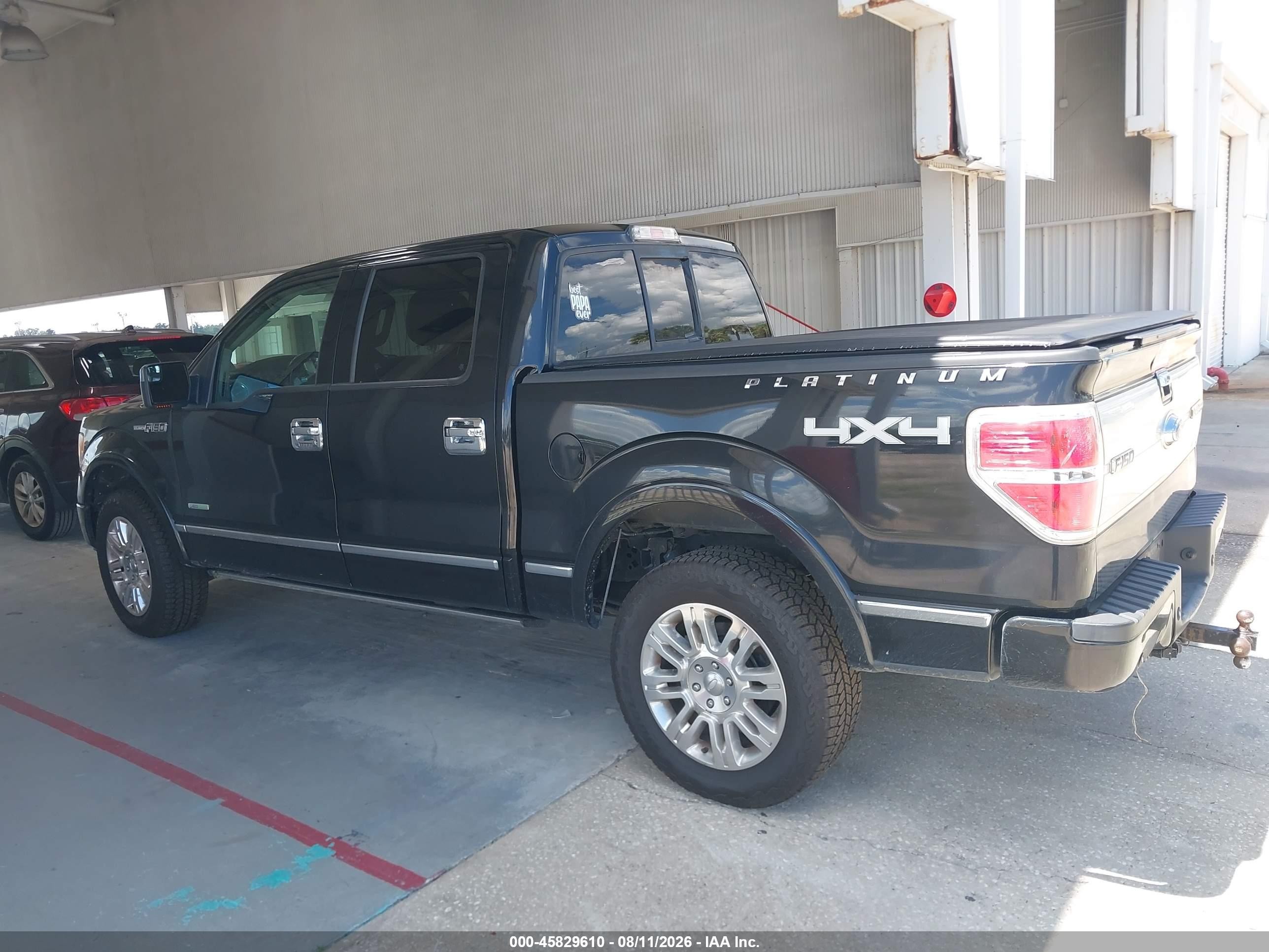 2012 Ford F-150 Platinum Black vin: 1FTFW1ET2CFA81733
