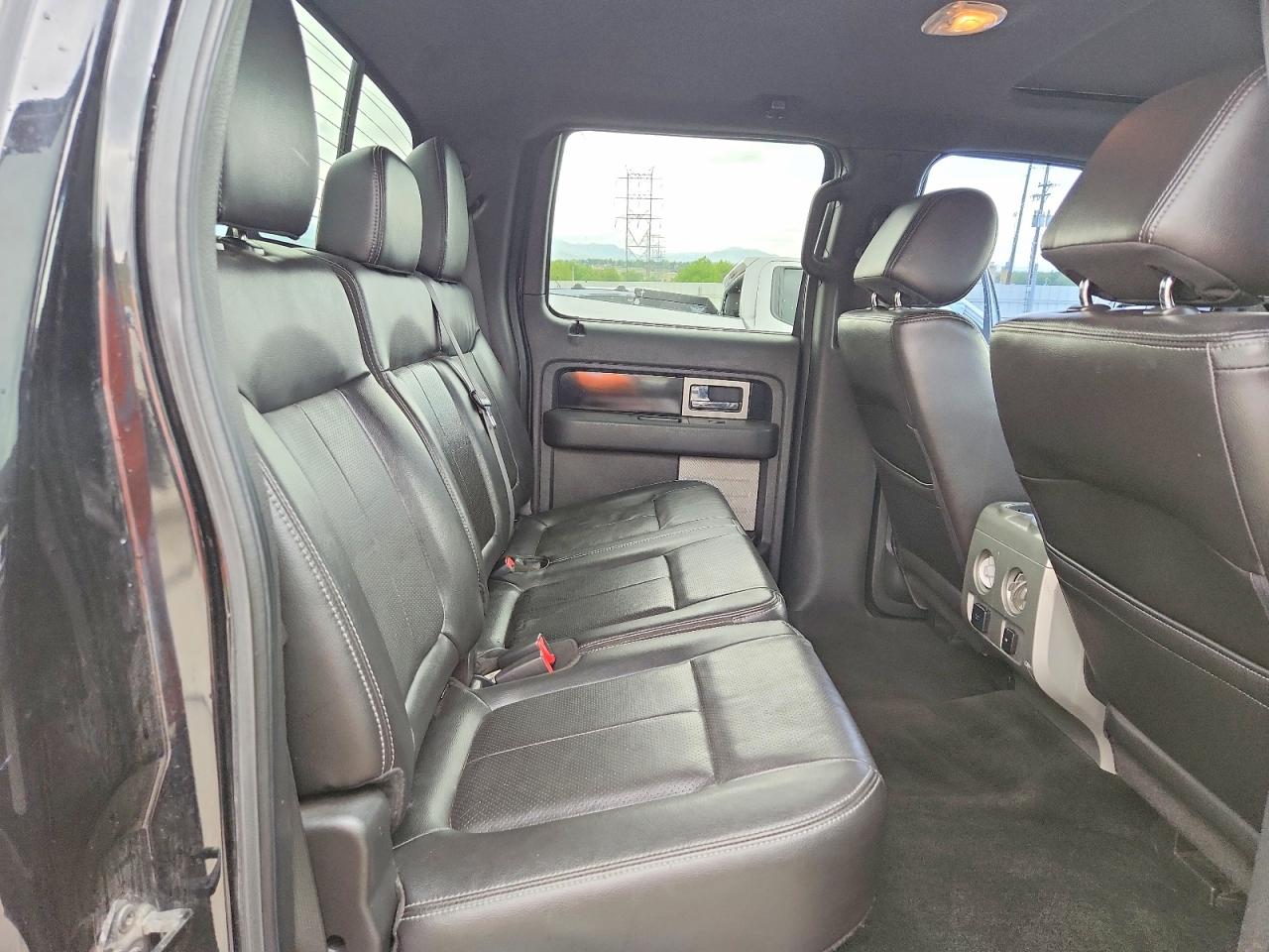 2012 Ford F150 Supercrew Black vin: 1FTFW1ET2CFA86947