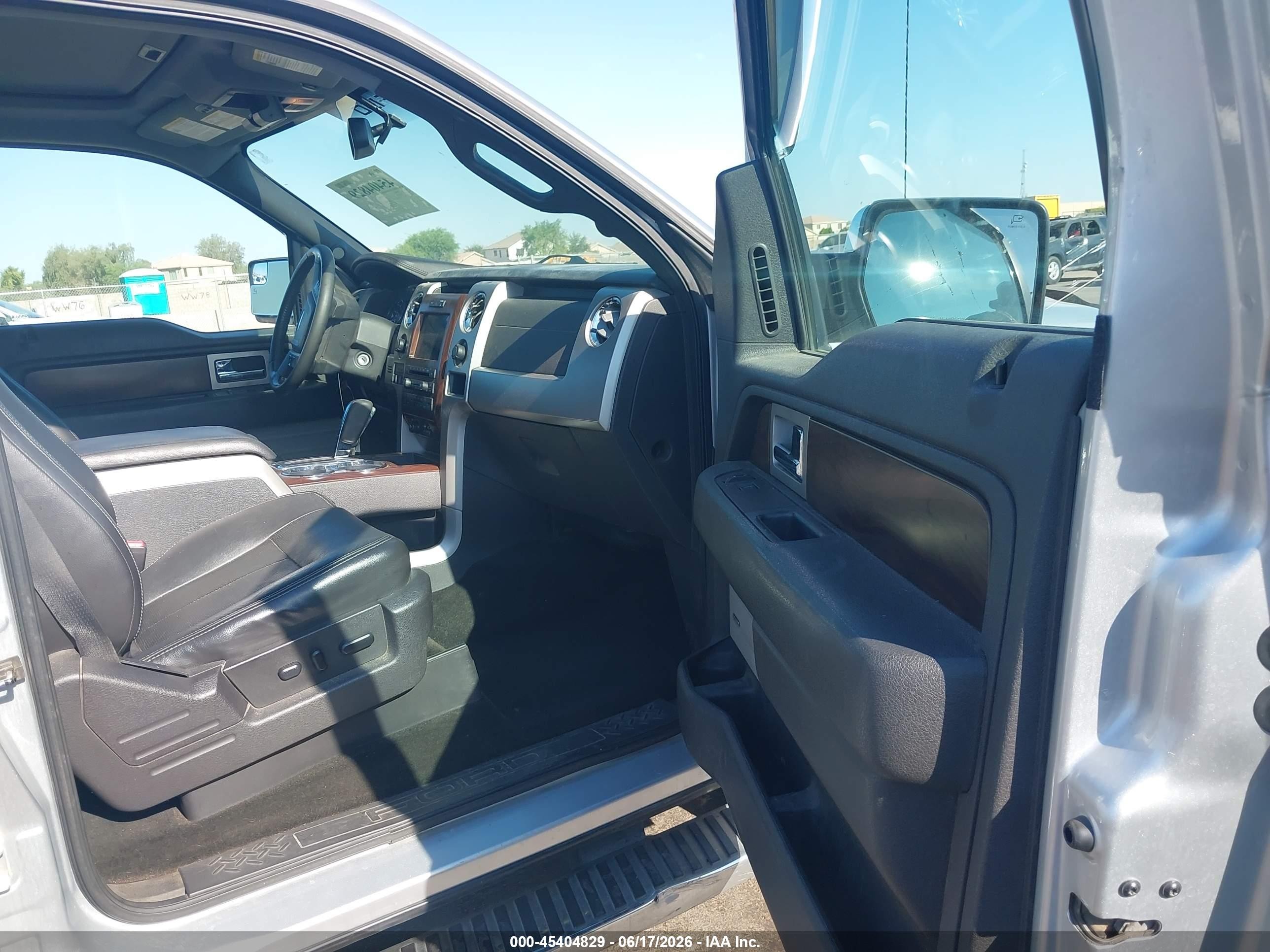 2012 Ford F-150 Lariat Gray vin: 1FTFW1ET2CFA88701