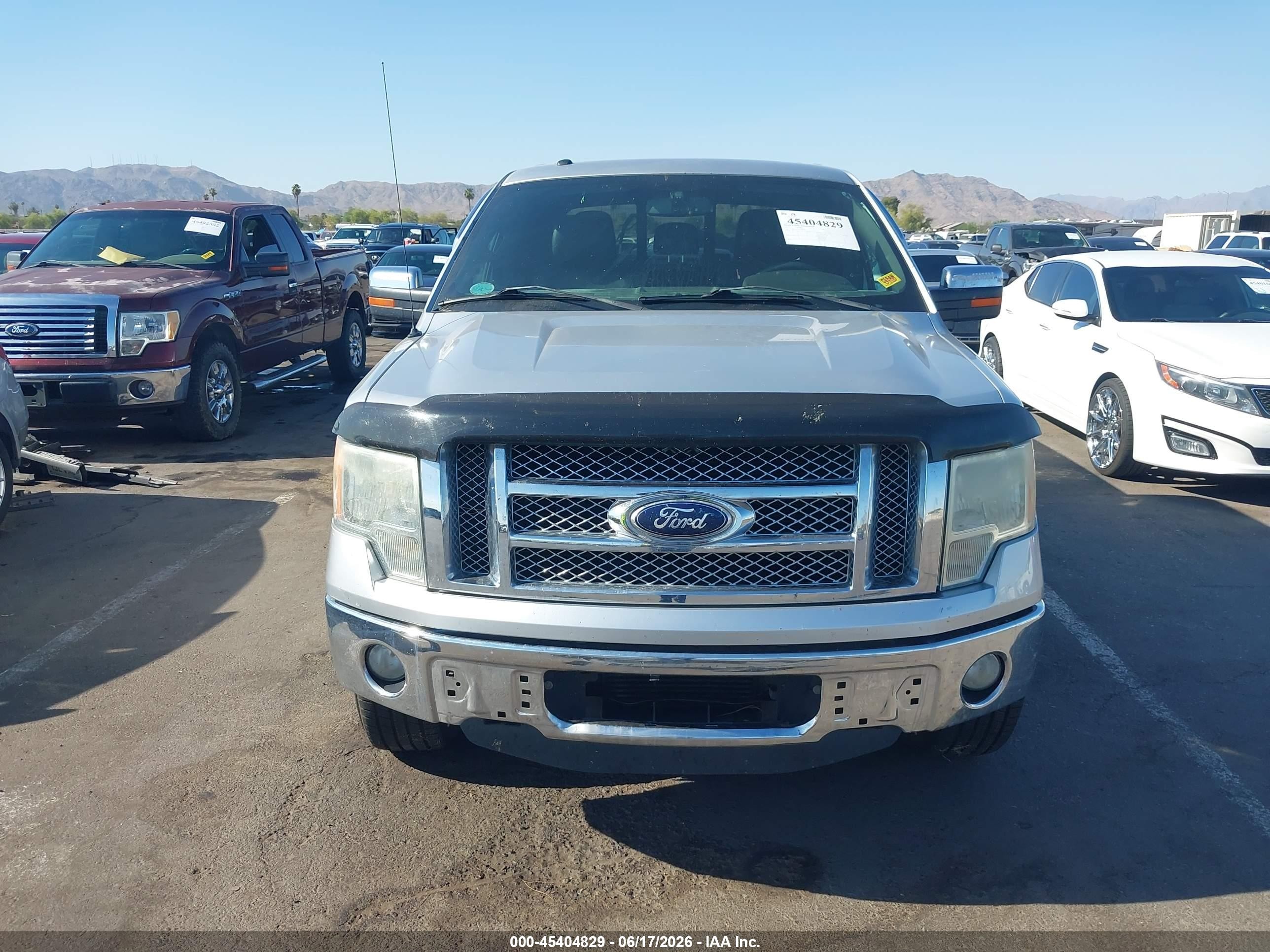 2012 Ford F-150 Lariat Gray vin: 1FTFW1ET2CFA88701