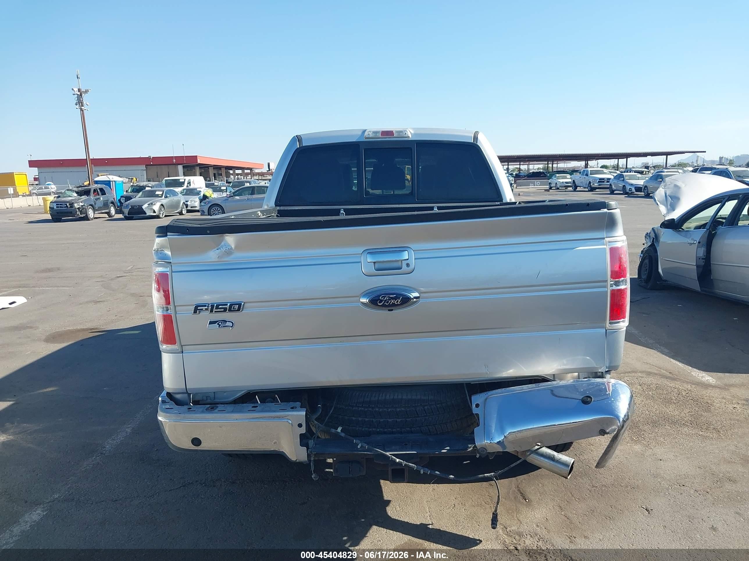 2012 Ford F-150 Lariat Gray vin: 1FTFW1ET2CFA88701