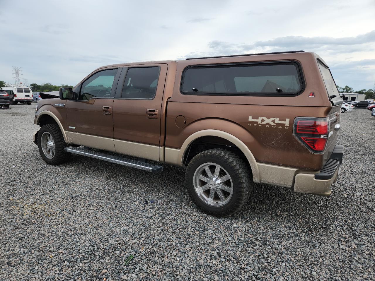 2012 Ford F150 Supercrew Brown vin: 1FTFW1ET2CFA99620