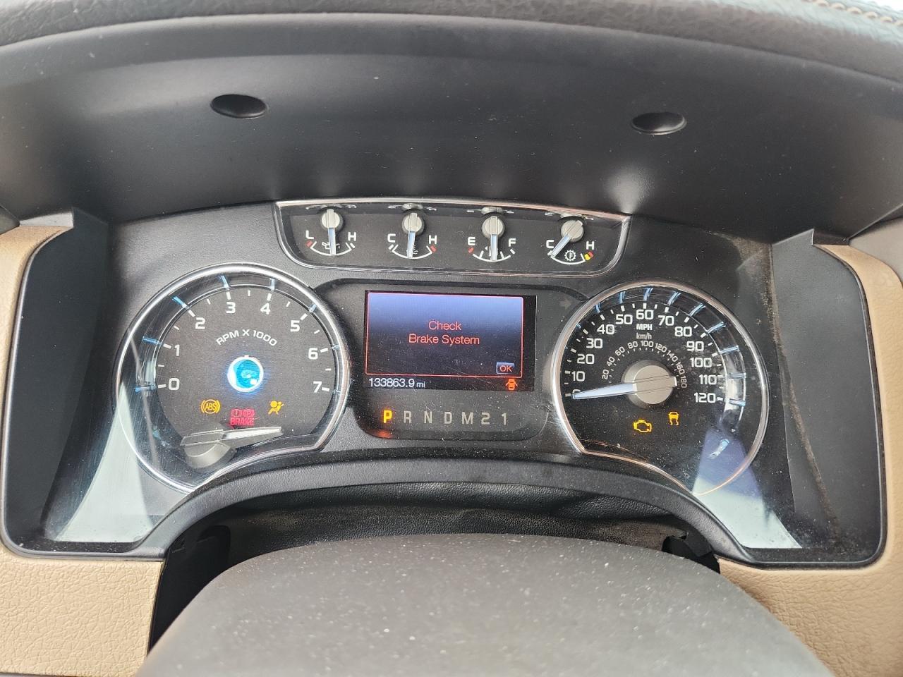 2012 Ford F150 Supercrew Brown vin: 1FTFW1ET2CFA99620