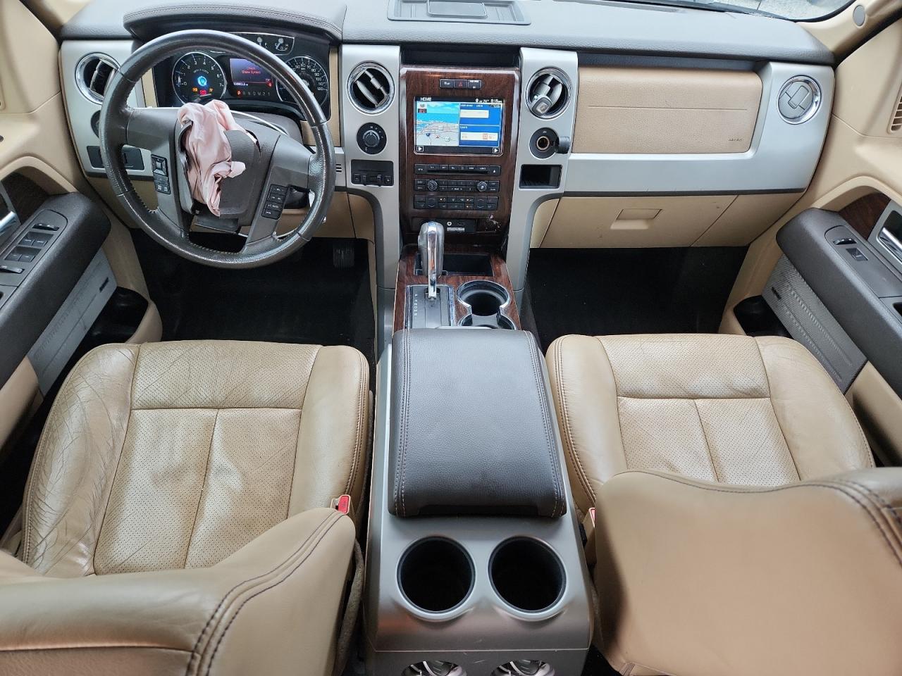 2012 Ford F150 Supercrew Brown vin: 1FTFW1ET2CFA99620