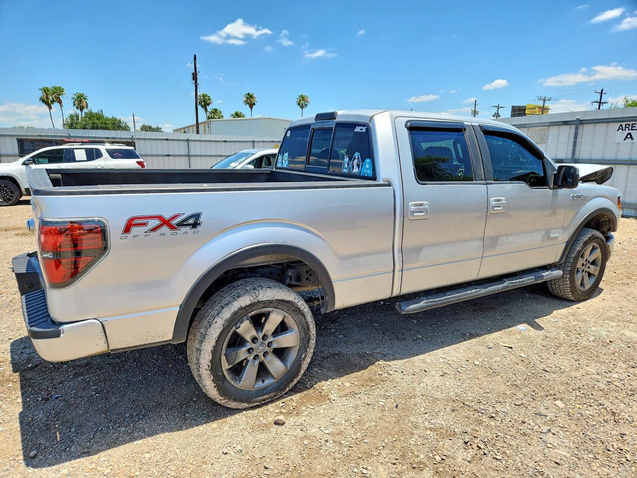 2012 Ford F150 Supercrew Silver vin: 1FTFW1ET2CFB08865