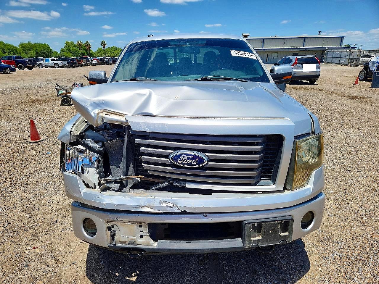 2012 Ford F150 Supercrew Silver vin: 1FTFW1ET2CFB08865