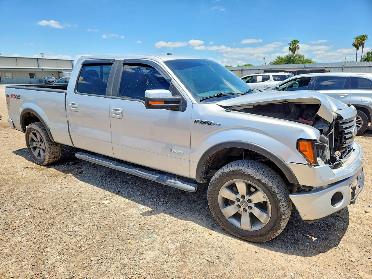 2012 Ford F150 Supercrew Silver vin: 1FTFW1ET2CFB08865
