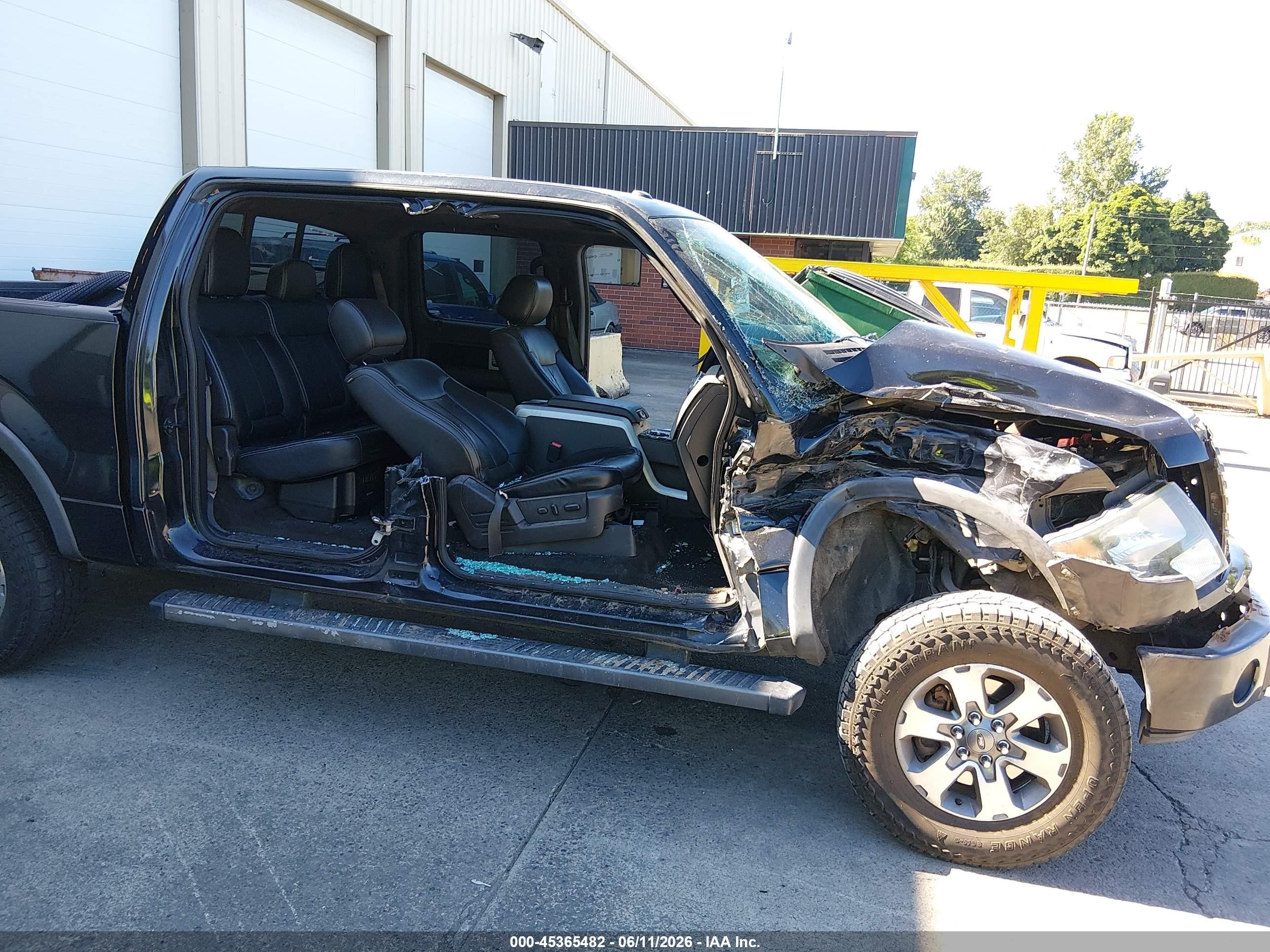 2012 Ford F-150 Fx4 Black vin: 1FTFW1ET2CFB26072