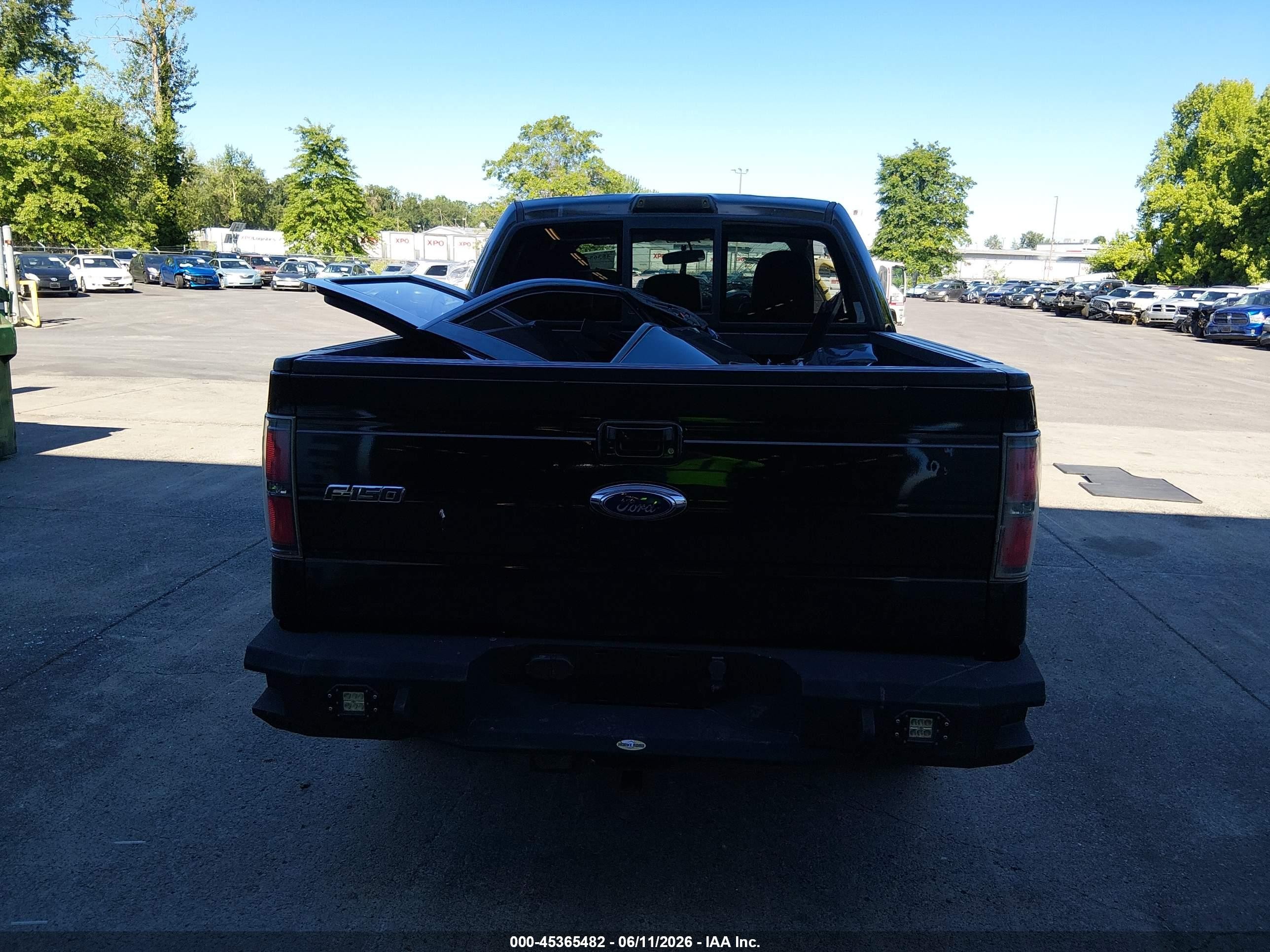 2012 Ford F-150 Fx4 Black vin: 1FTFW1ET2CFB26072