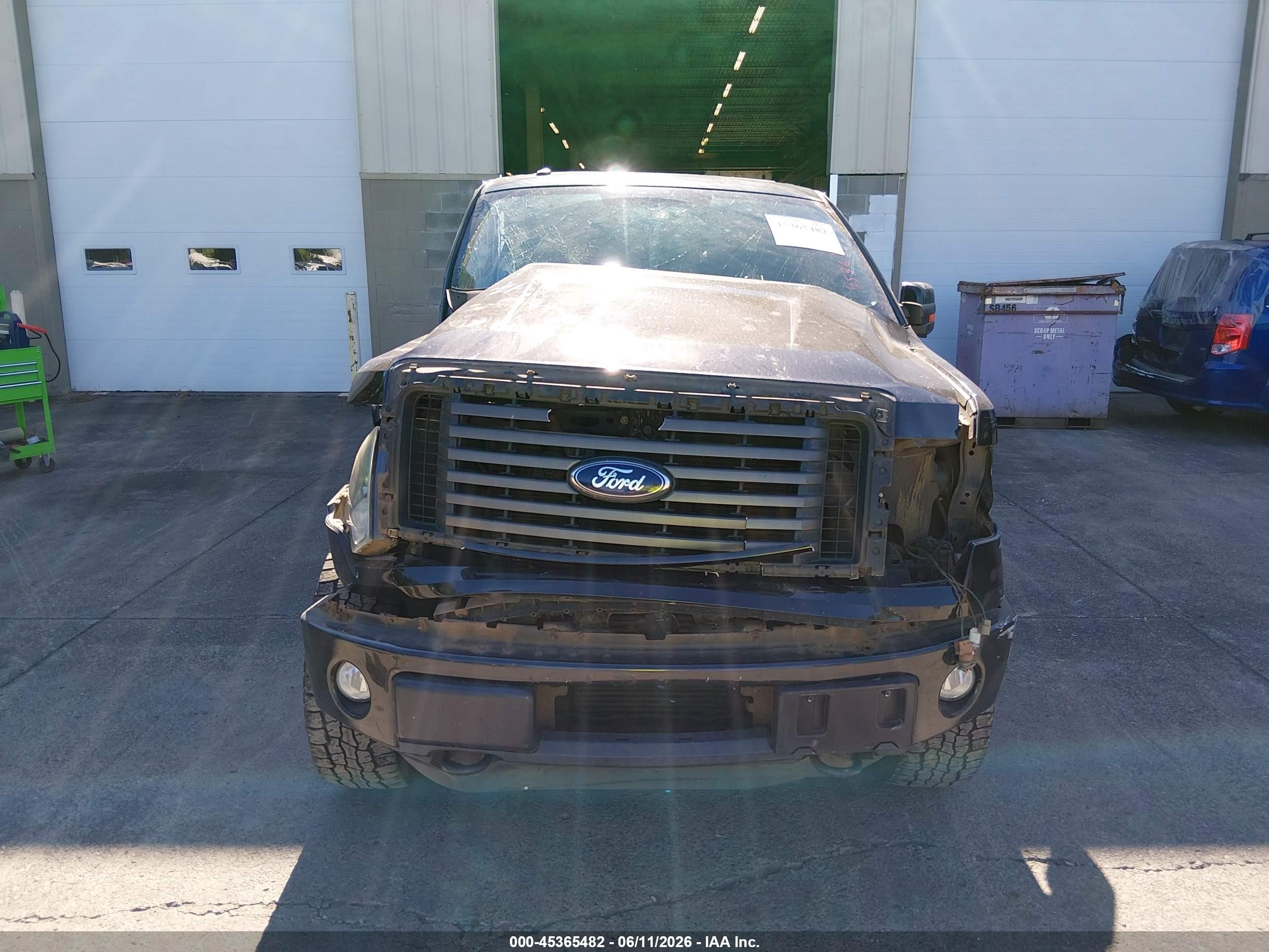 2012 Ford F-150 Fx4 Black vin: 1FTFW1ET2CFB26072