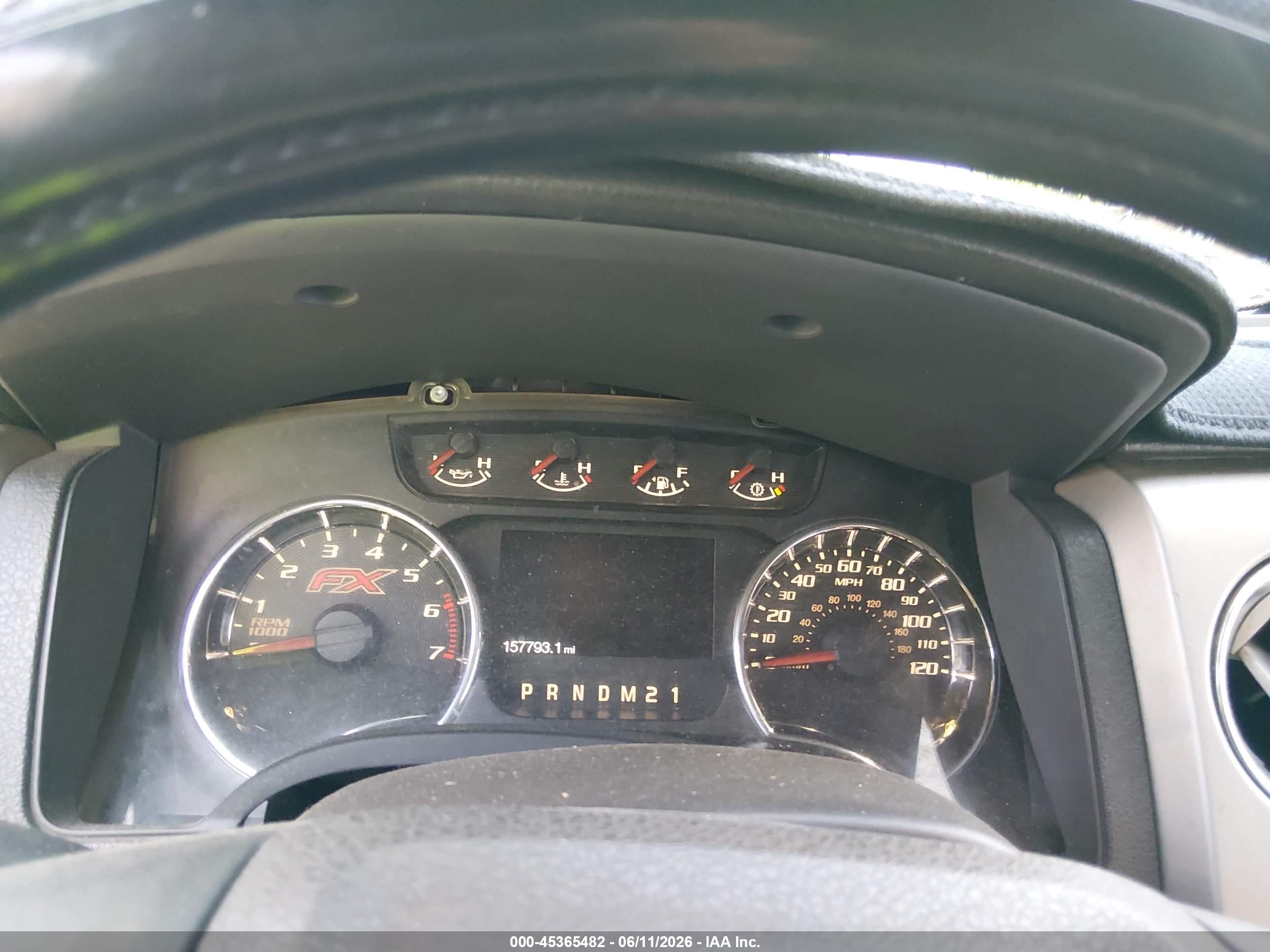 2012 Ford F-150 Fx4 Black vin: 1FTFW1ET2CFB26072