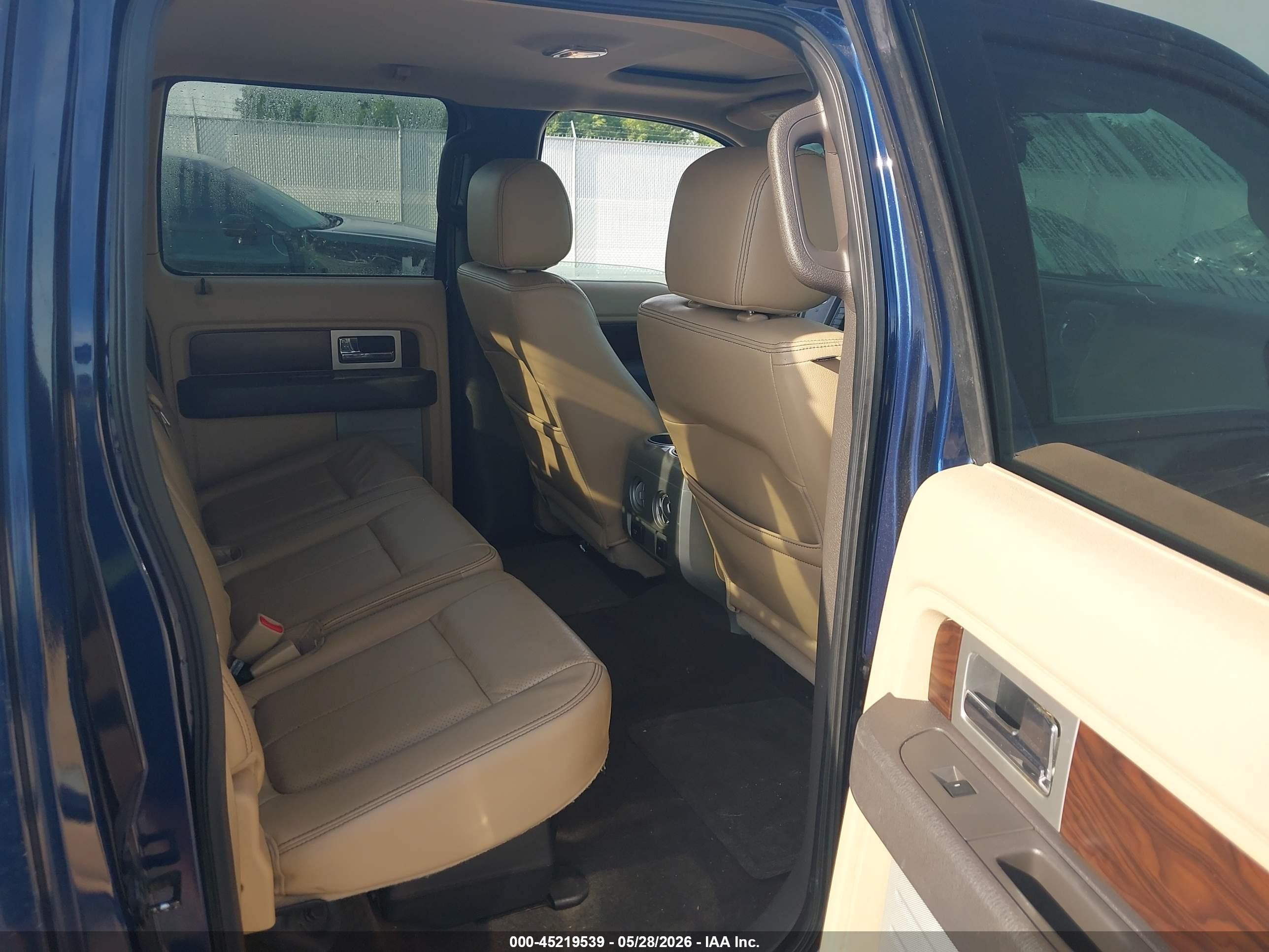 2012 Ford F-150 Lariat Blue vin: 1FTFW1ET2CFC17620
