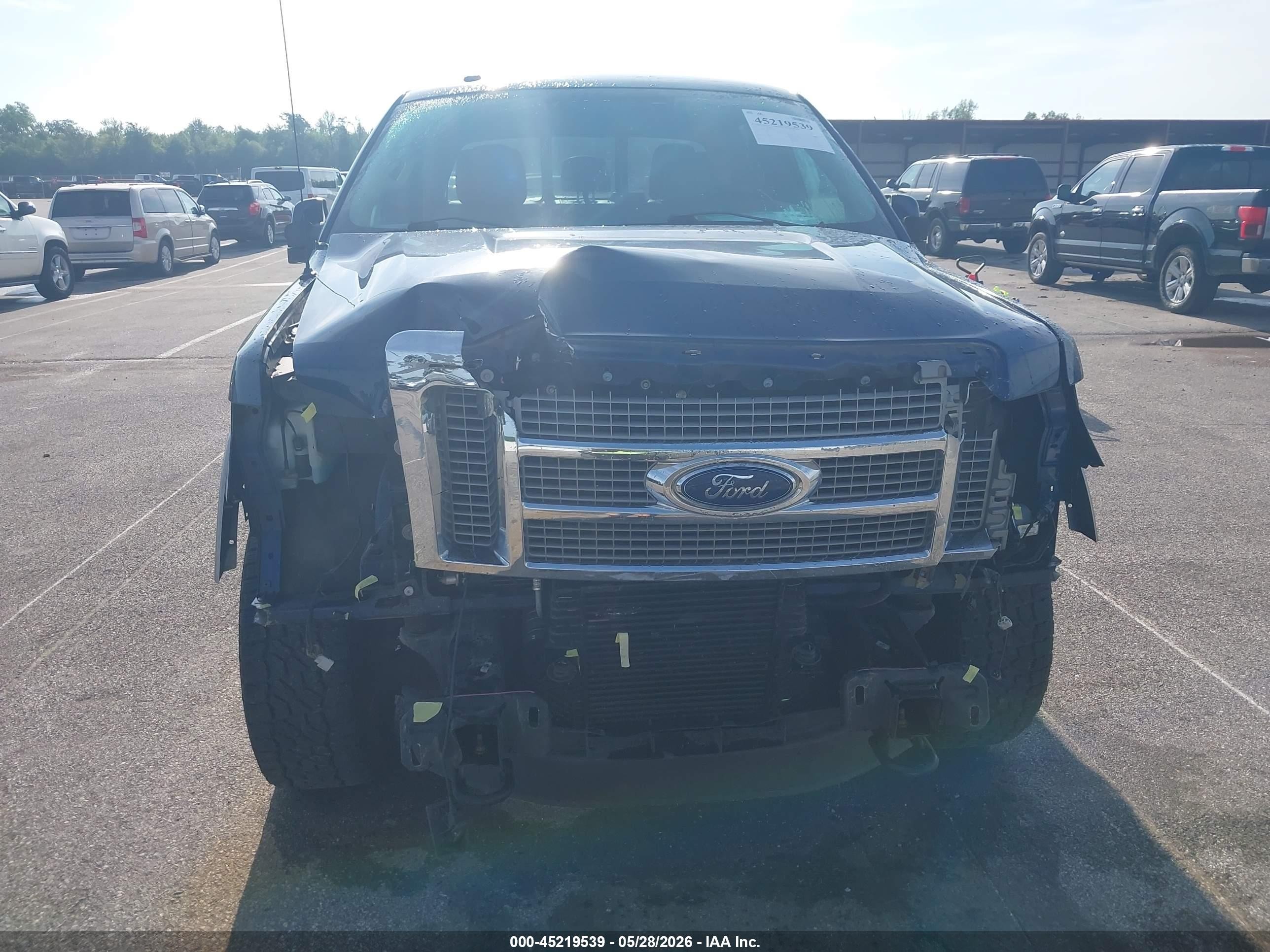 2012 Ford F-150 Lariat Blue vin: 1FTFW1ET2CFC17620