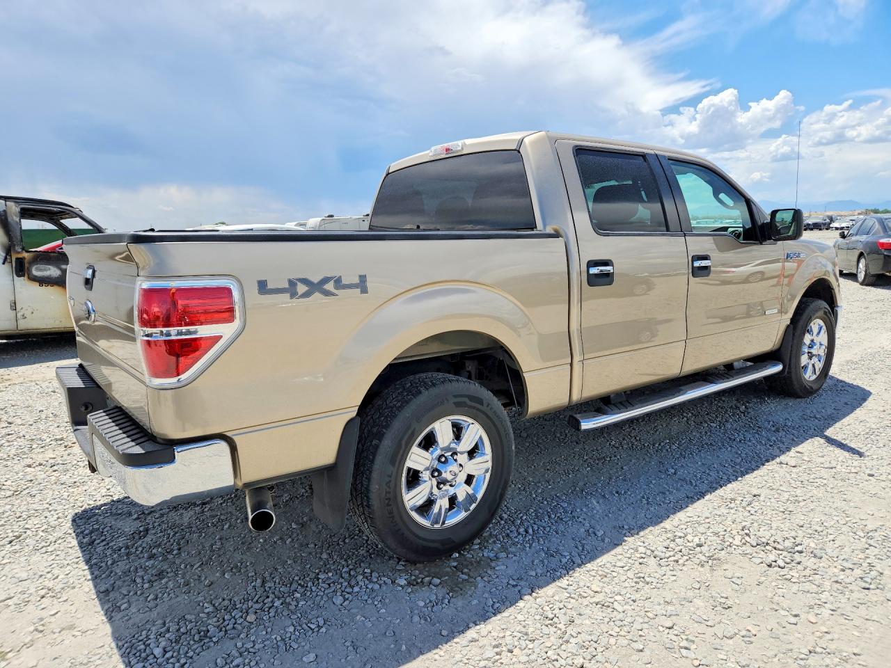 2012 Ford F150 Supercrew Tan vin: 1FTFW1ET2CFC58880