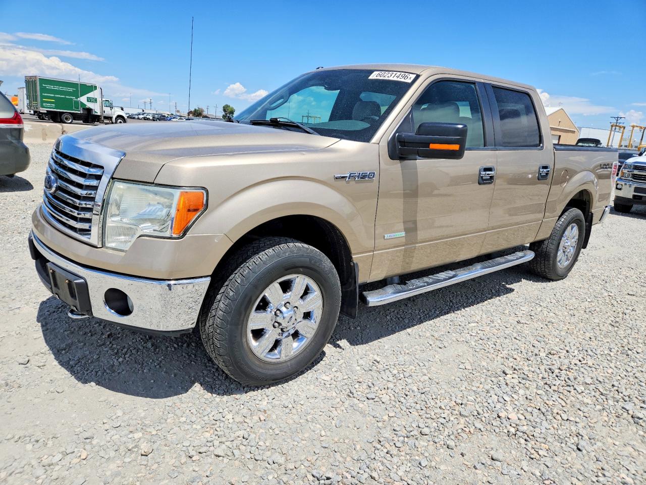2012 Ford F150 Supercrew Tan vin: 1FTFW1ET2CFC58880