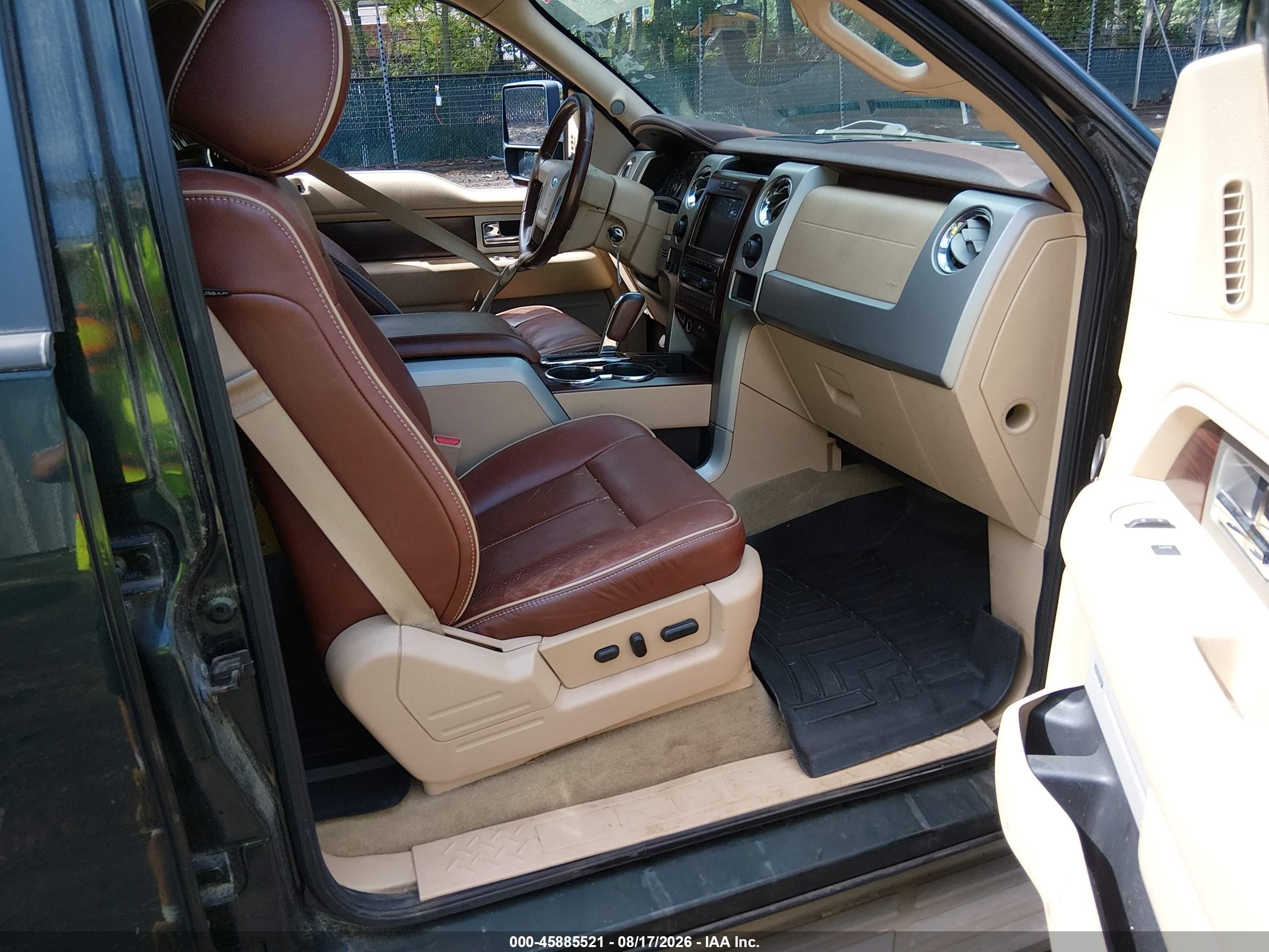 2012 Ford F-150 King Ranch Green vin: 1FTFW1ET2CKD42057